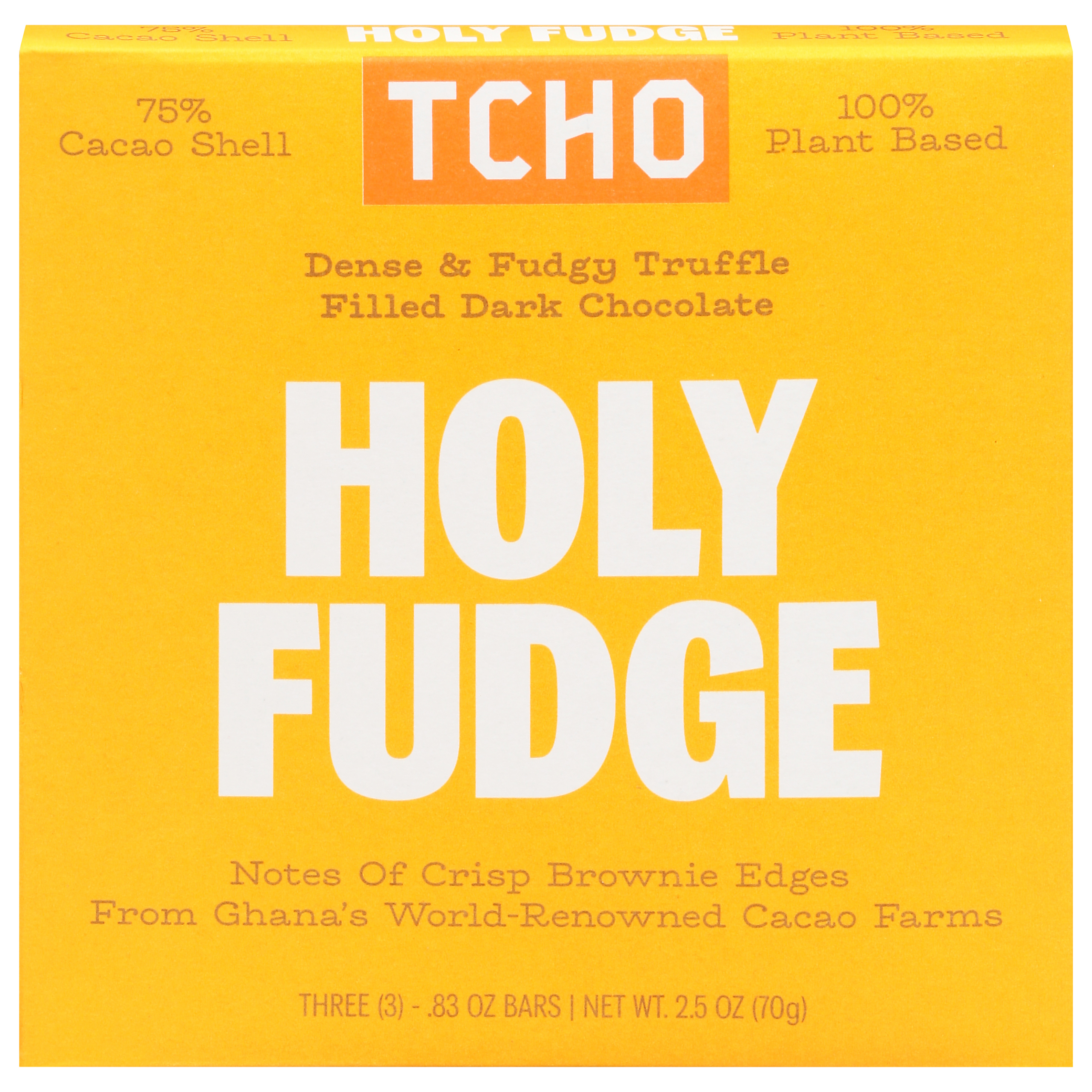 Tcho Holy Fudge Dark Chocolate