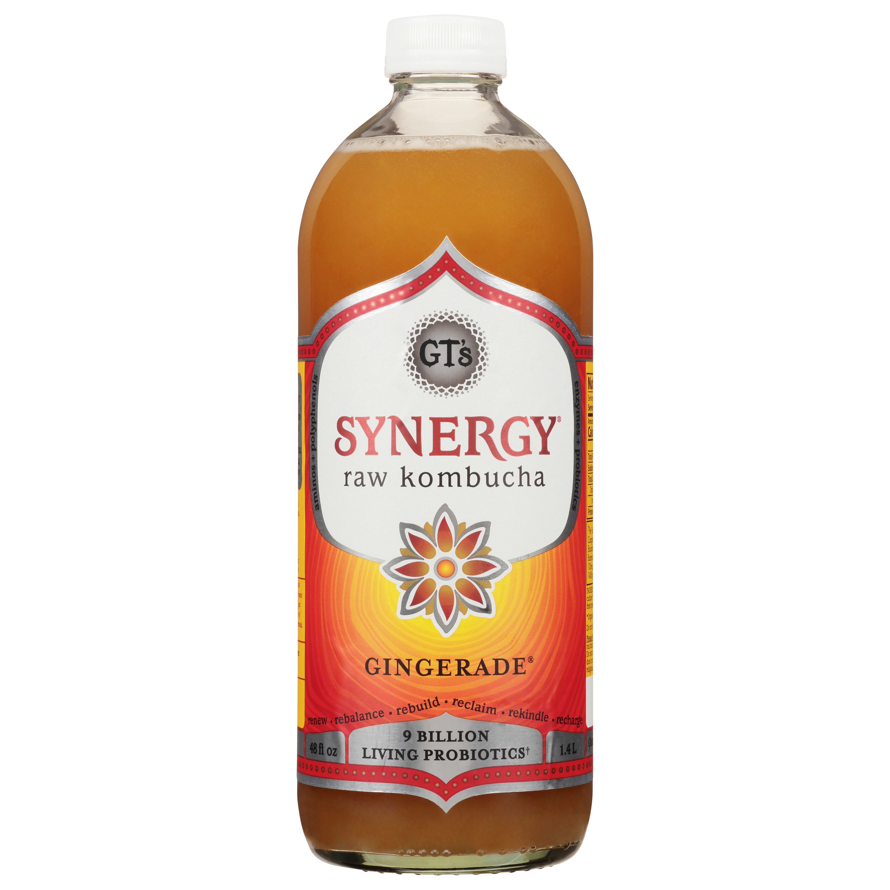 GT's Synergy Gingerade Raw Kombucha