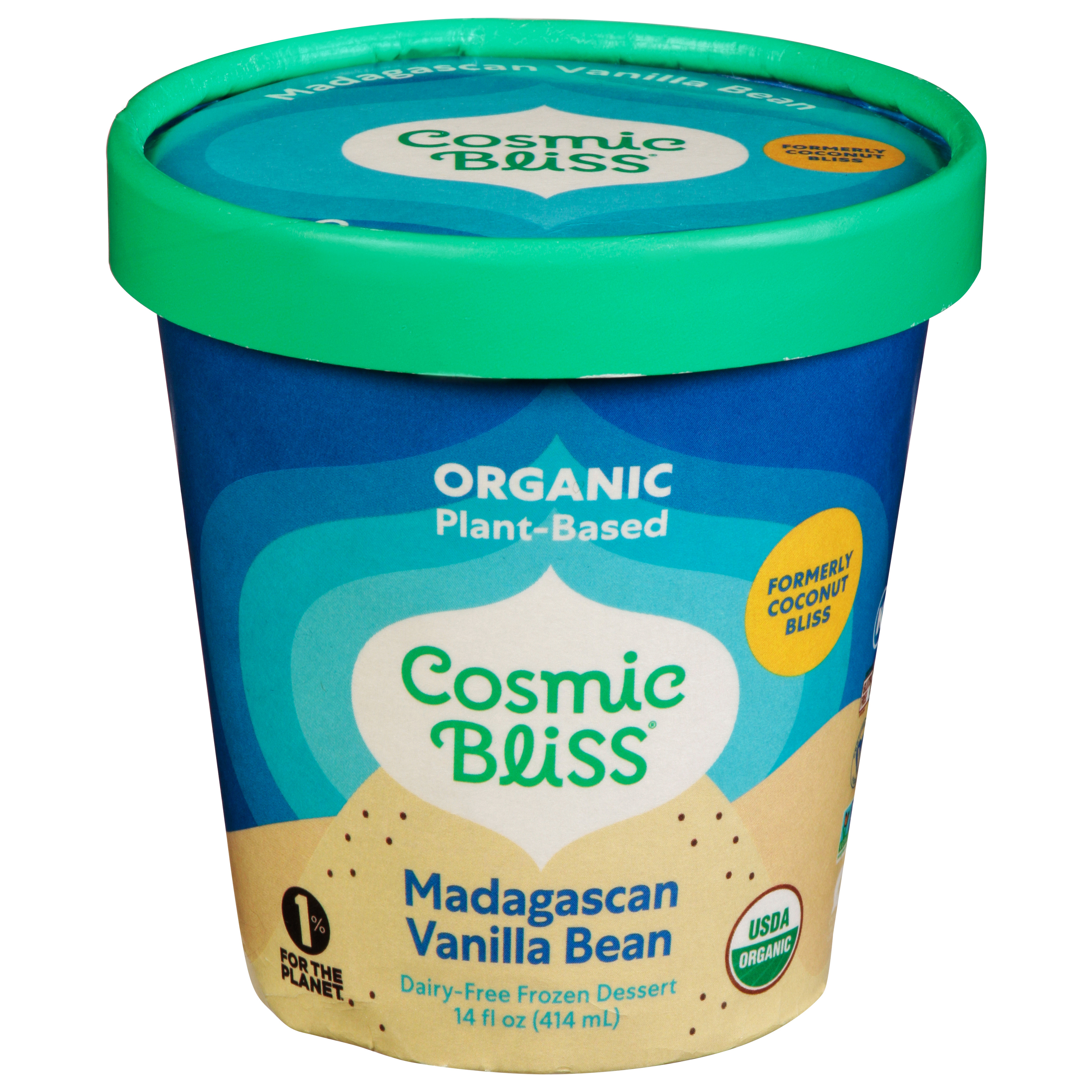 Cosmic Bliss Dairy-Free Madagascan Vanilla Bean Frozen Dessert