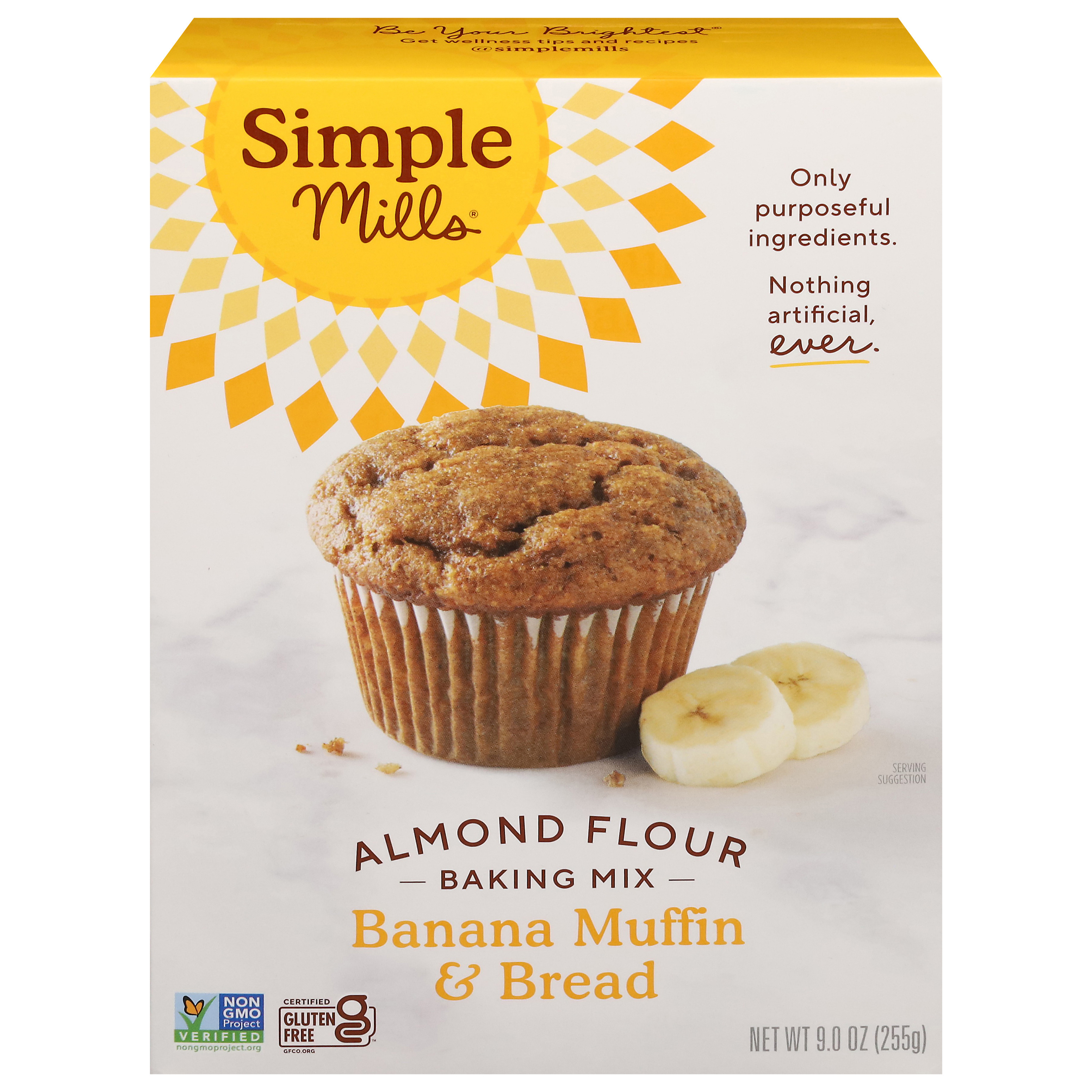 Simple Mills Almond Flour Banana Muffin & Bread Baking Mix