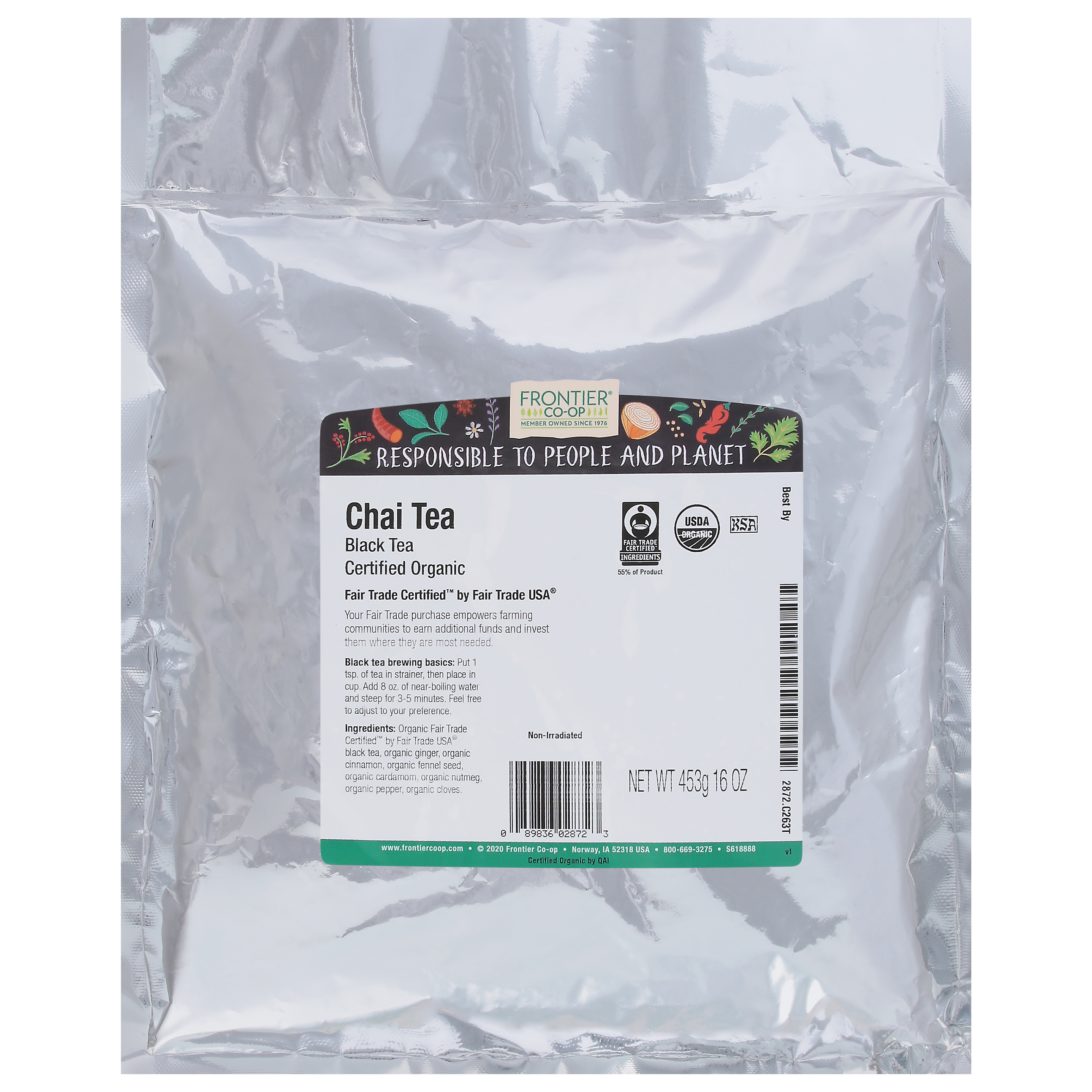 Frontier Co-op Black Chai Tea