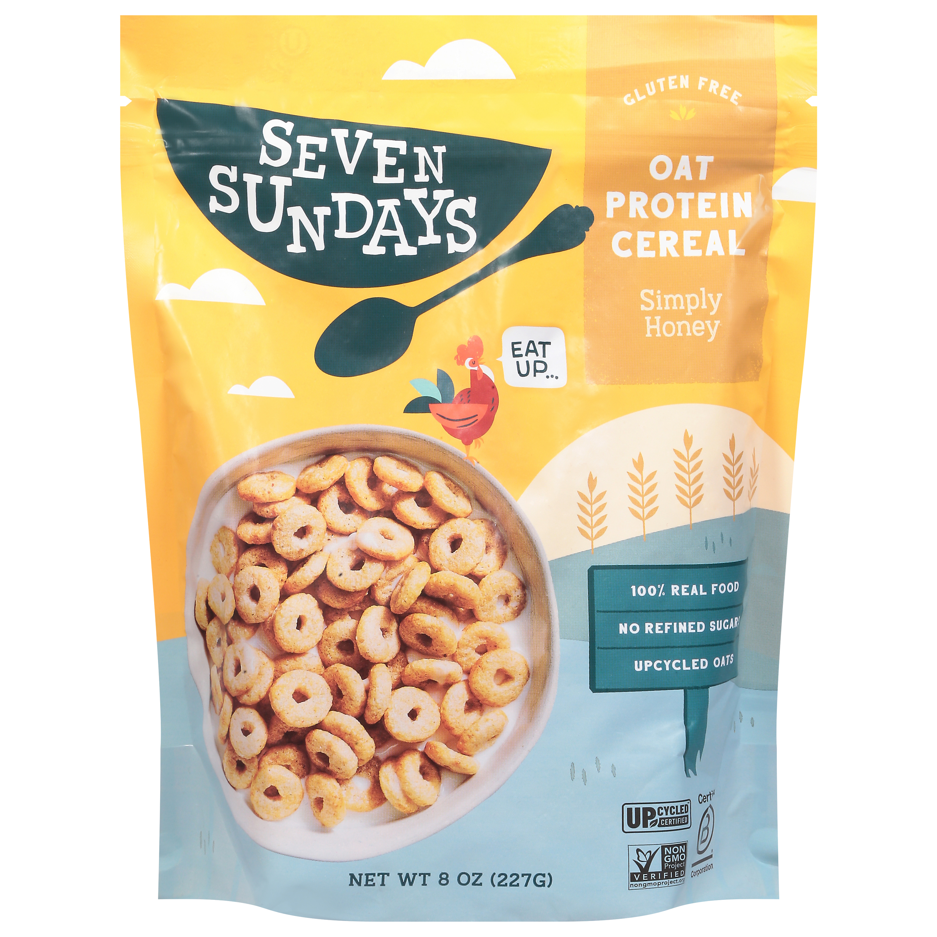Seven Sundays Oat Protein Honey Cereal