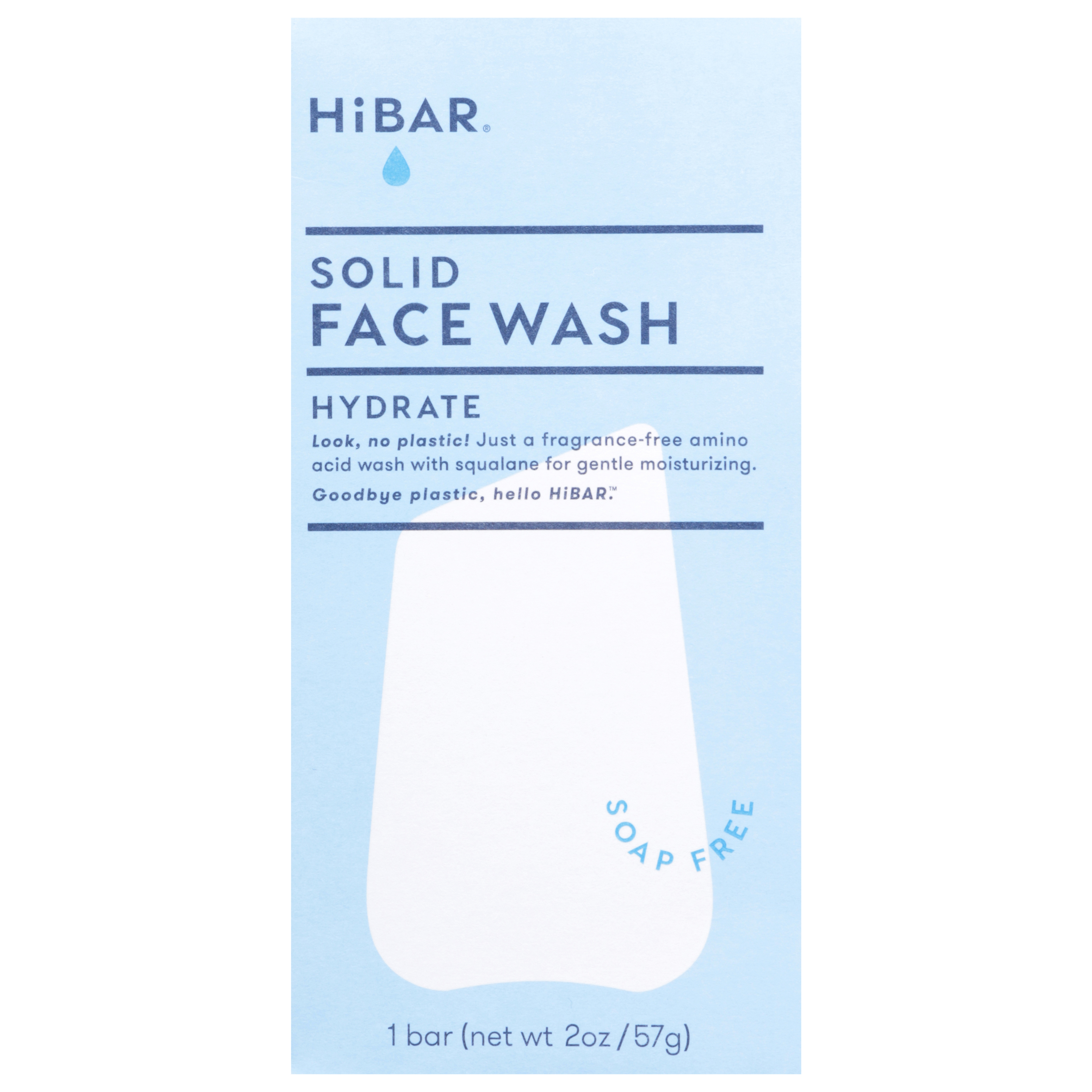 HiBar Hydrate Solid Face Wash