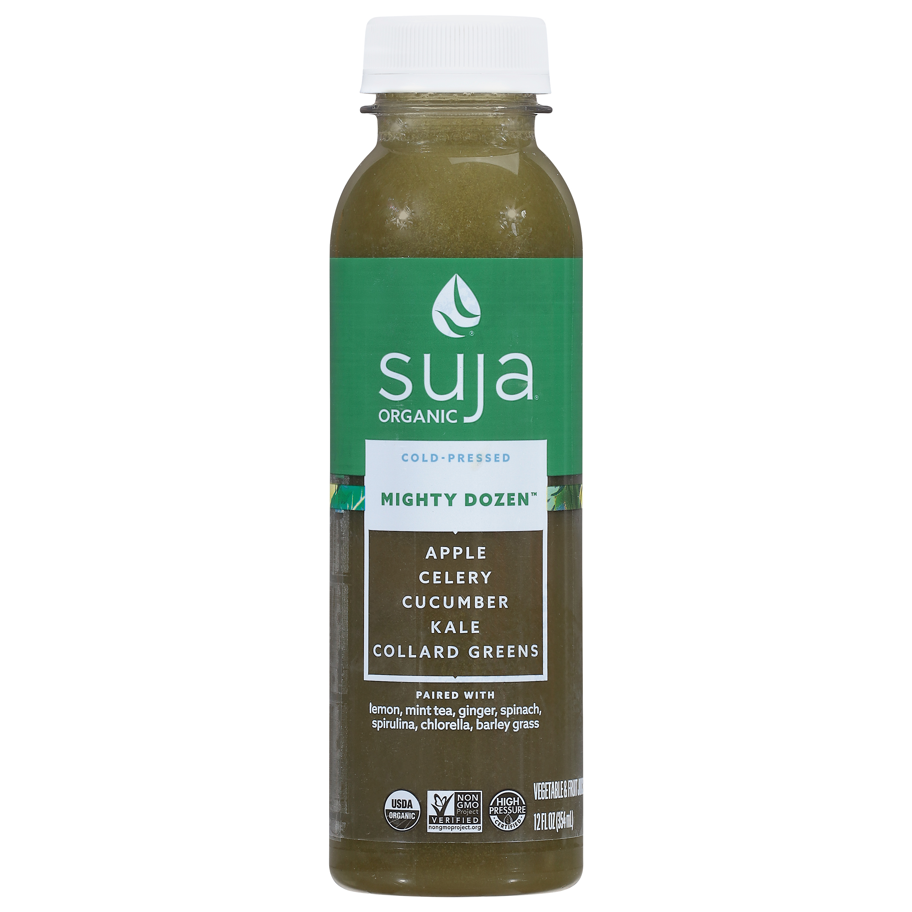 Suja Organic Cold-Pressed Organic Mighty Dozen Vegetable & Fruit Juice Drink