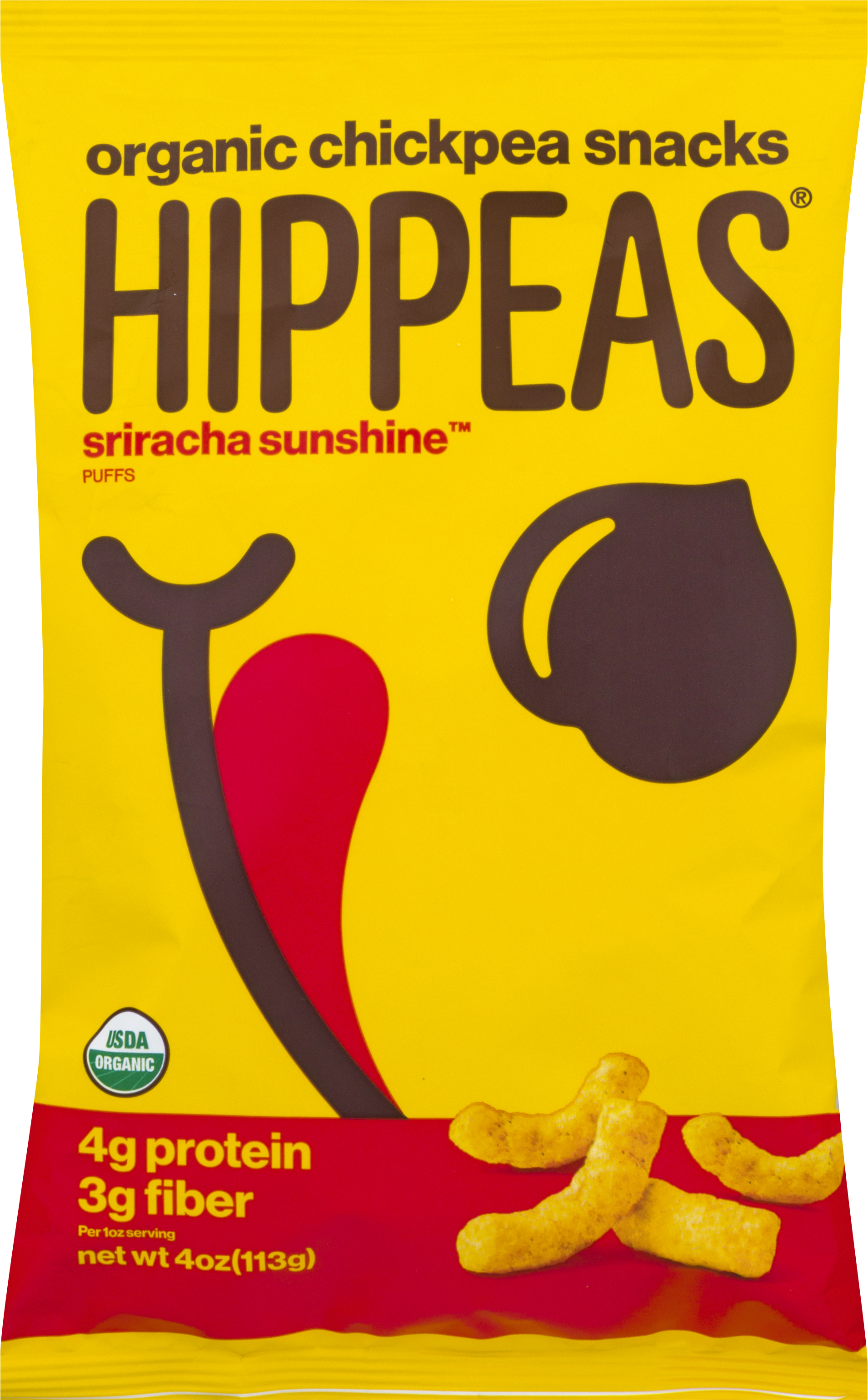 Hippeas Sriracha 4oz/#07205