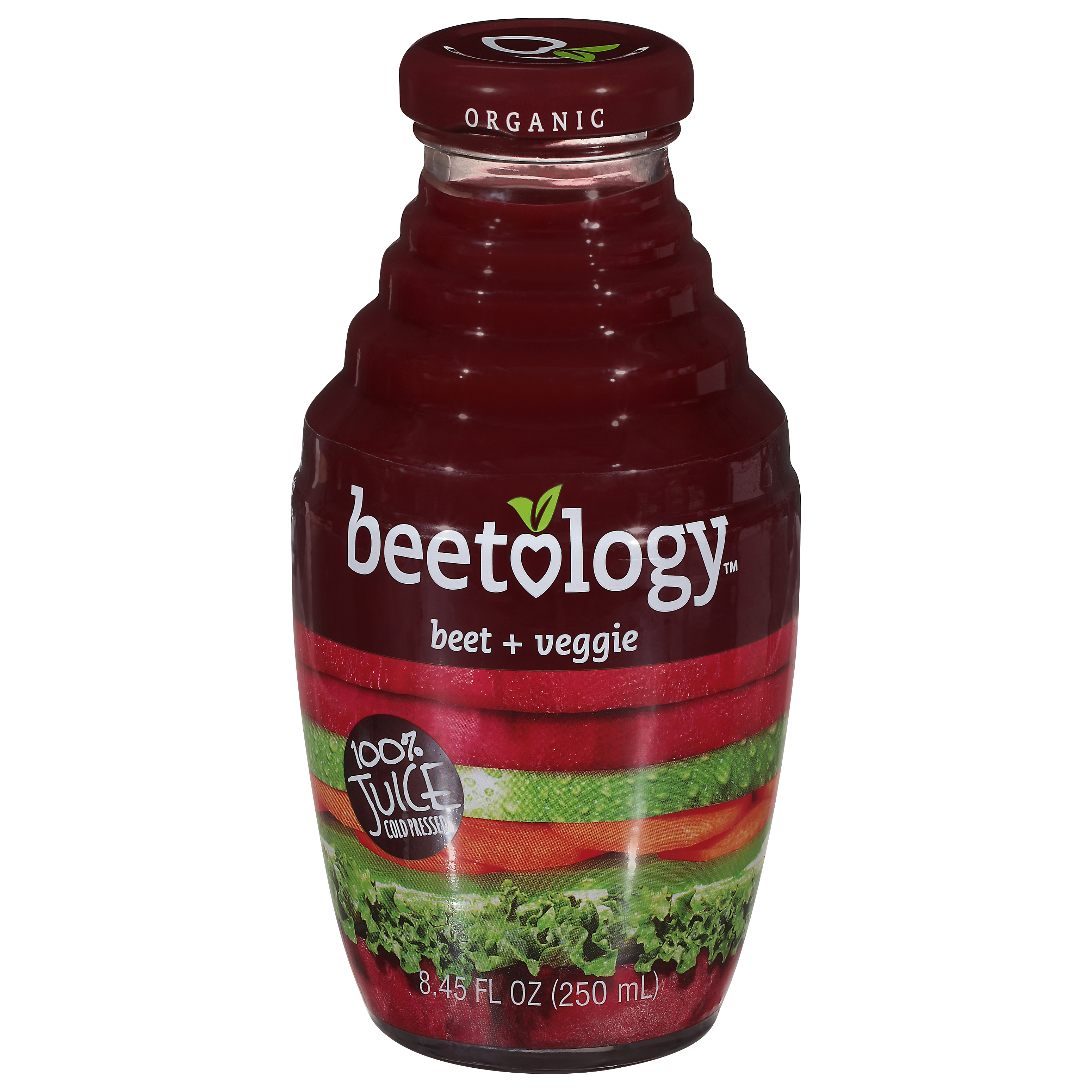 Beetology Organic Beet + Veggie 100% Juice