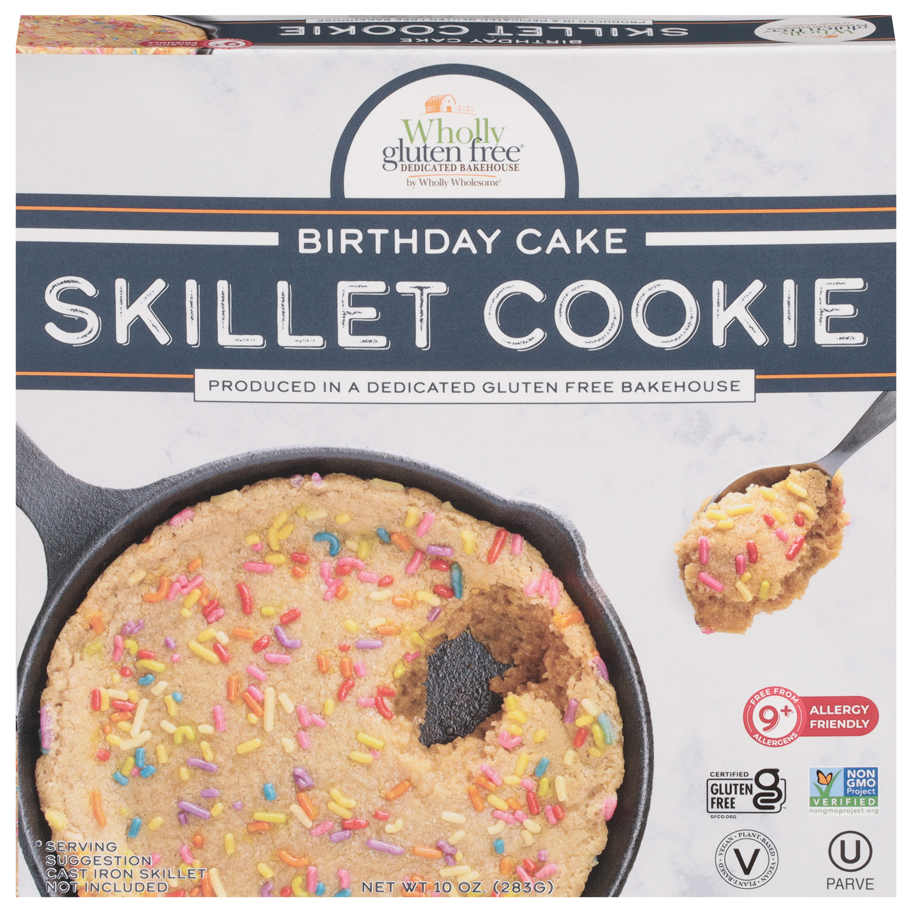 Wholly Gluten Free Birthday Cake Cookie