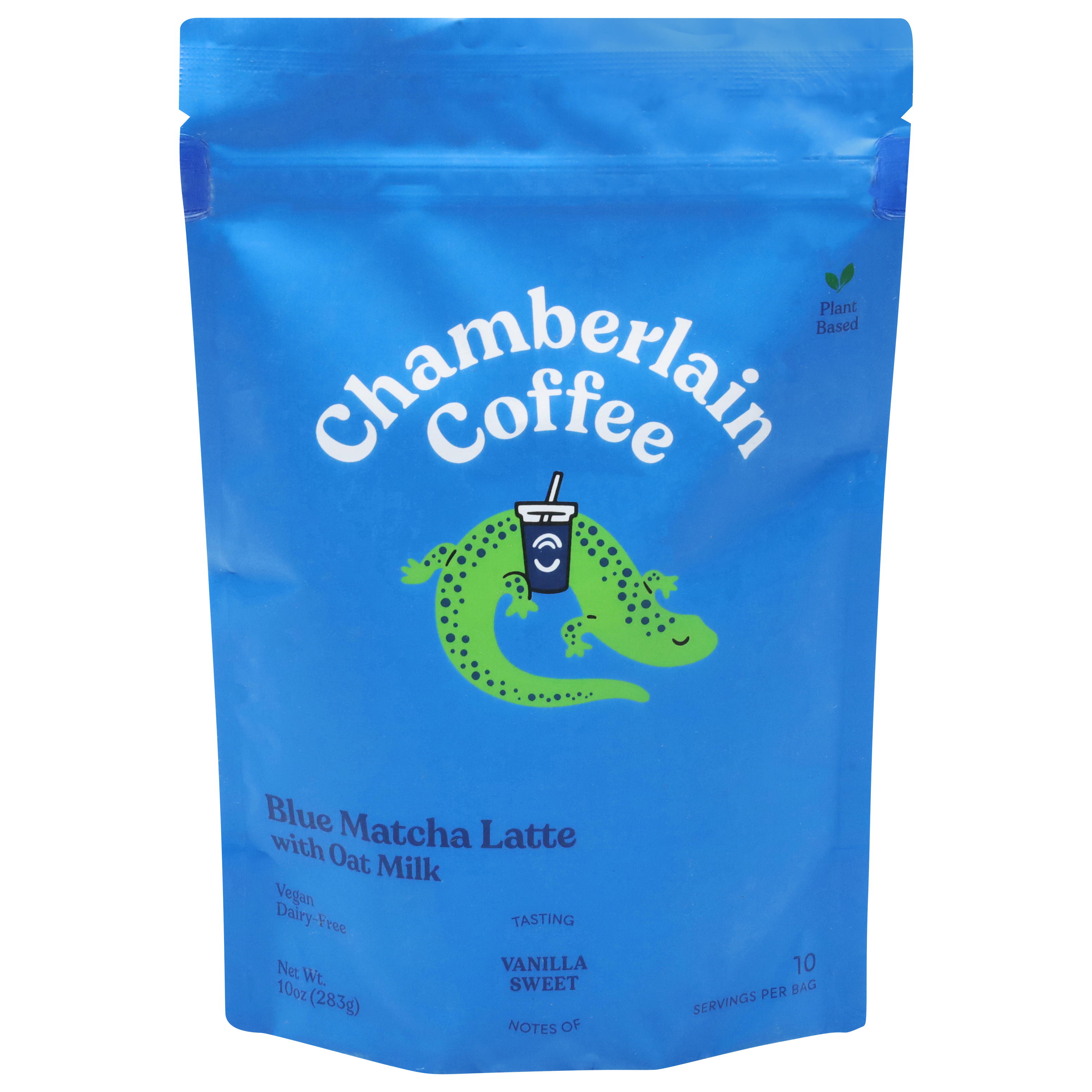 Chamberlain Coffee Blue Blue Matcha Latte with Oat Milk
