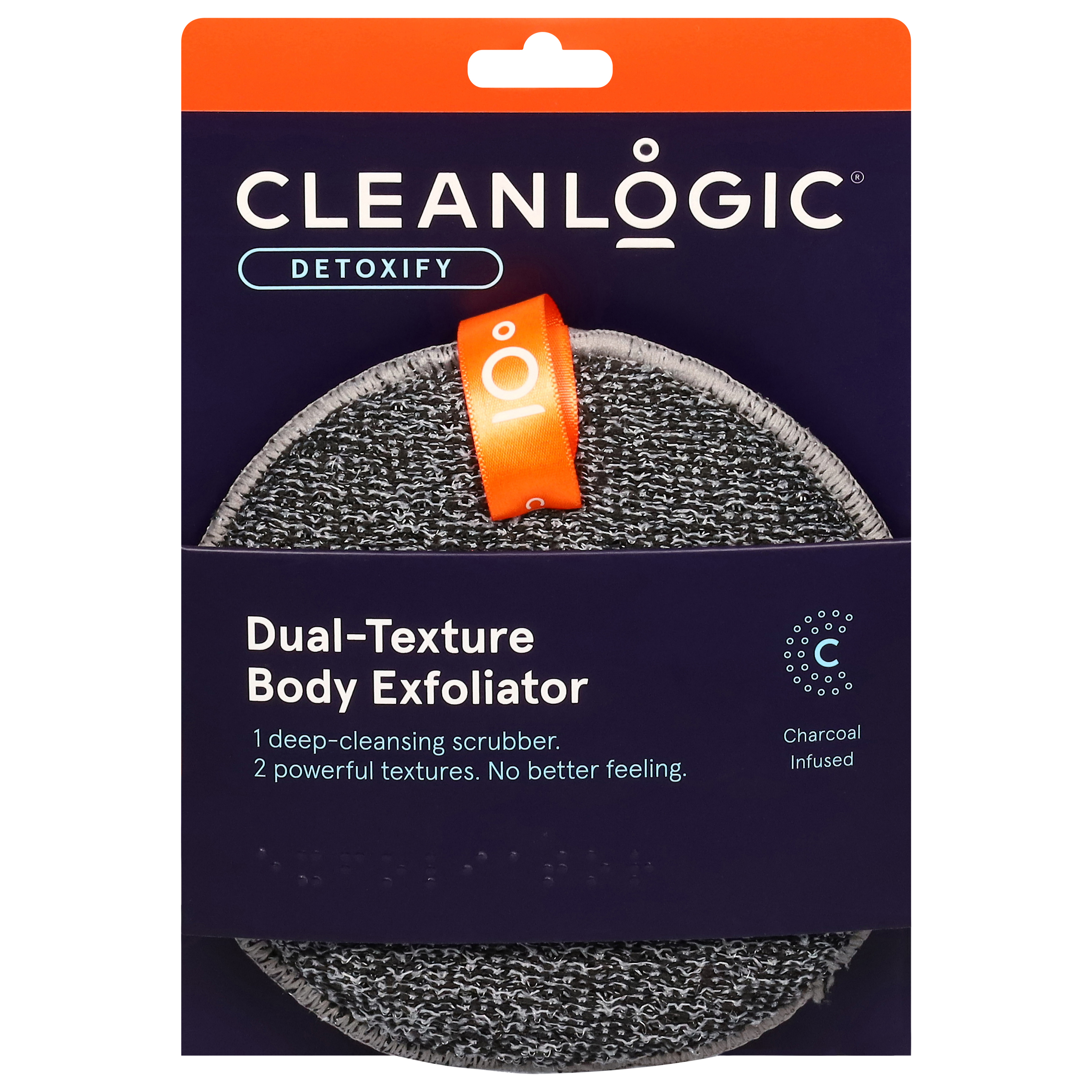 Cleanlogic Detoxify Dual-Texture Body Exfoliator