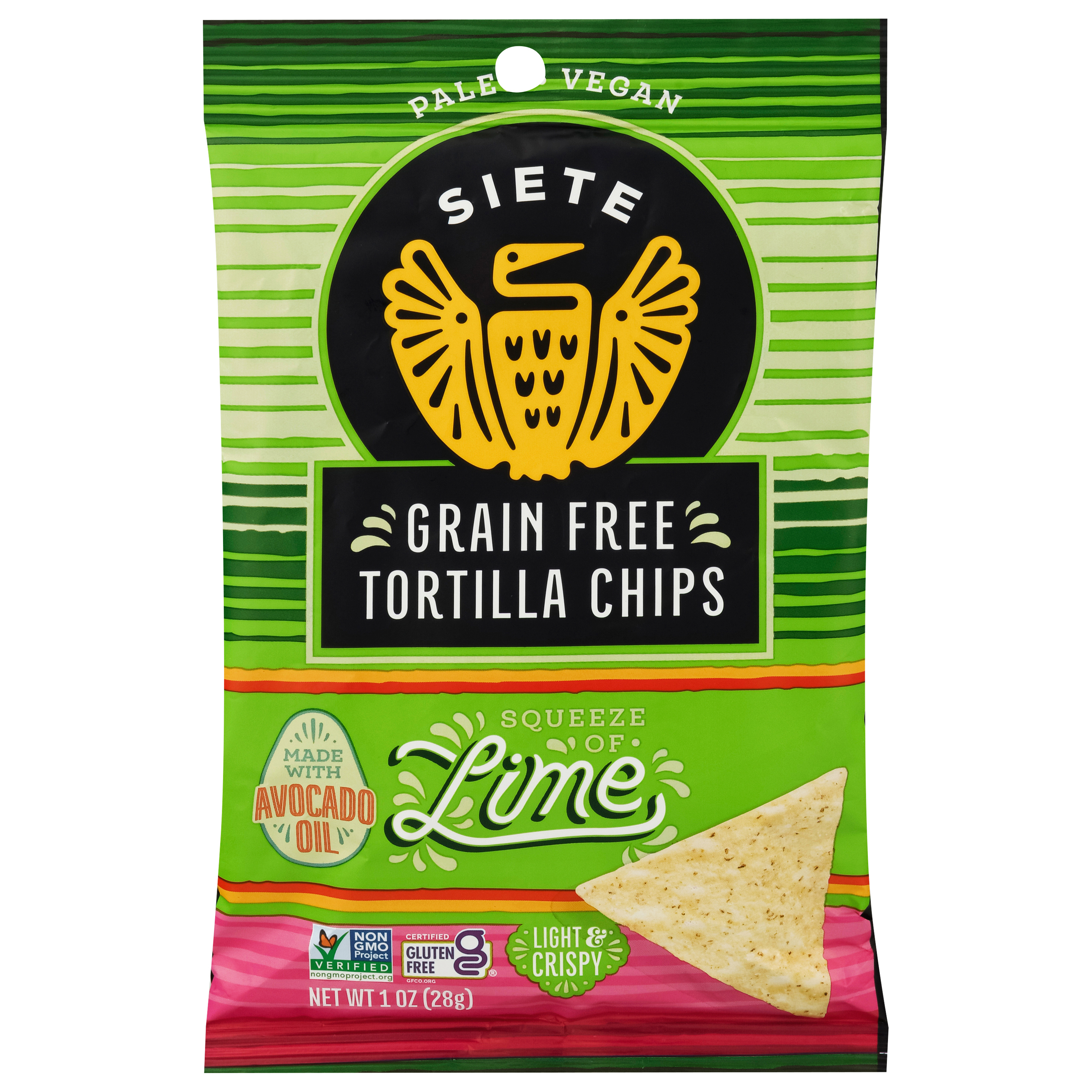 Siete Light & Crispy Squeeze of Lime Tortilla Chips