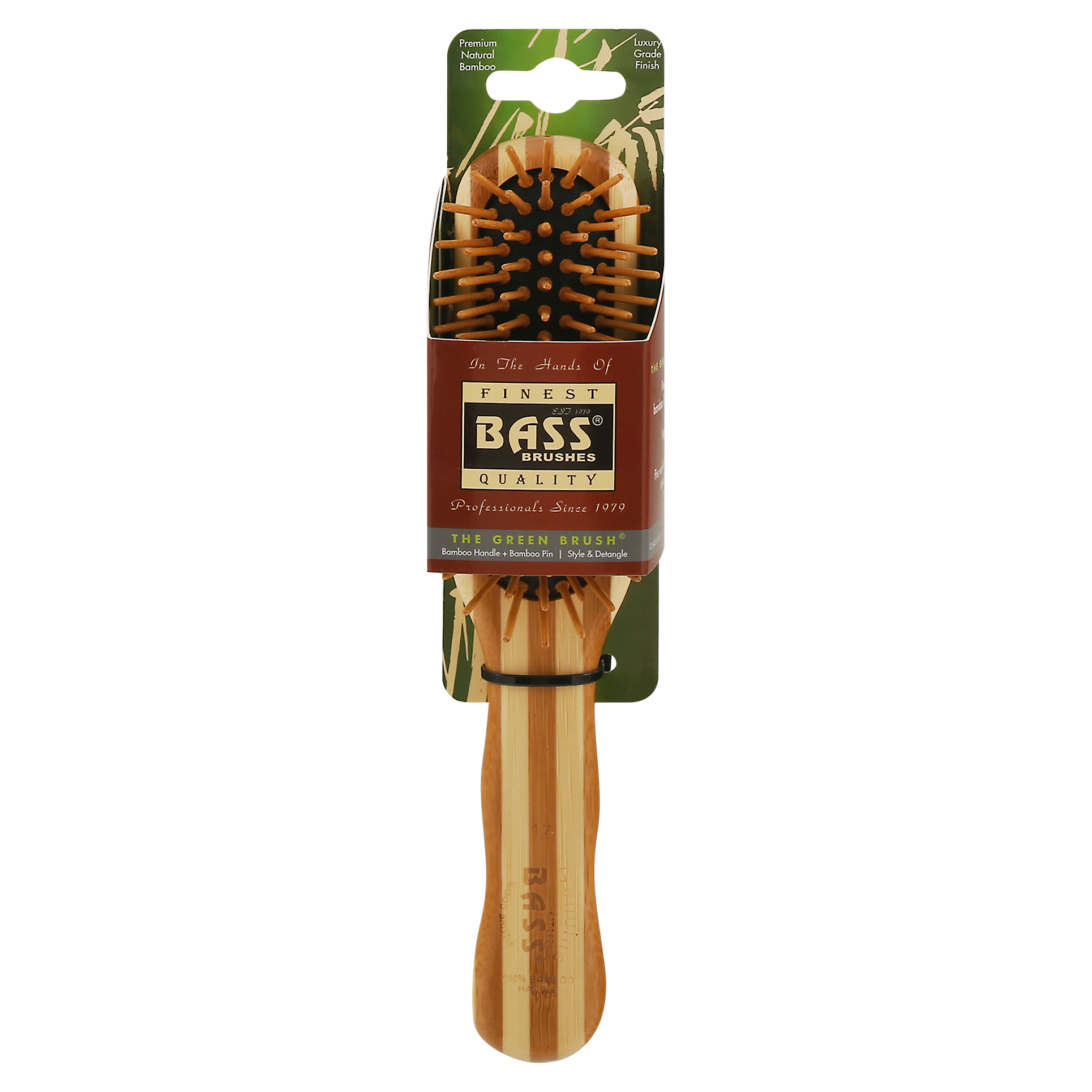 Bass The Green Brush Style & Detangle Brush