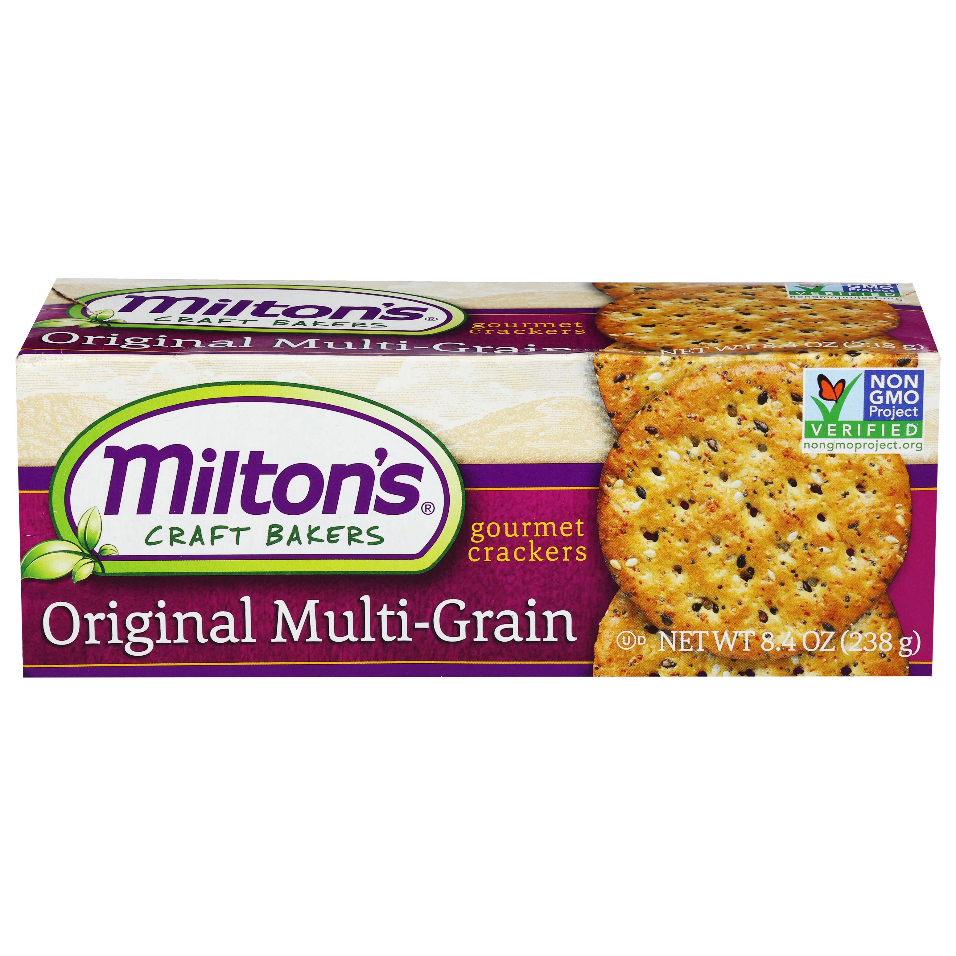 Milton's Gourmet Original Multi-Grain Crackers