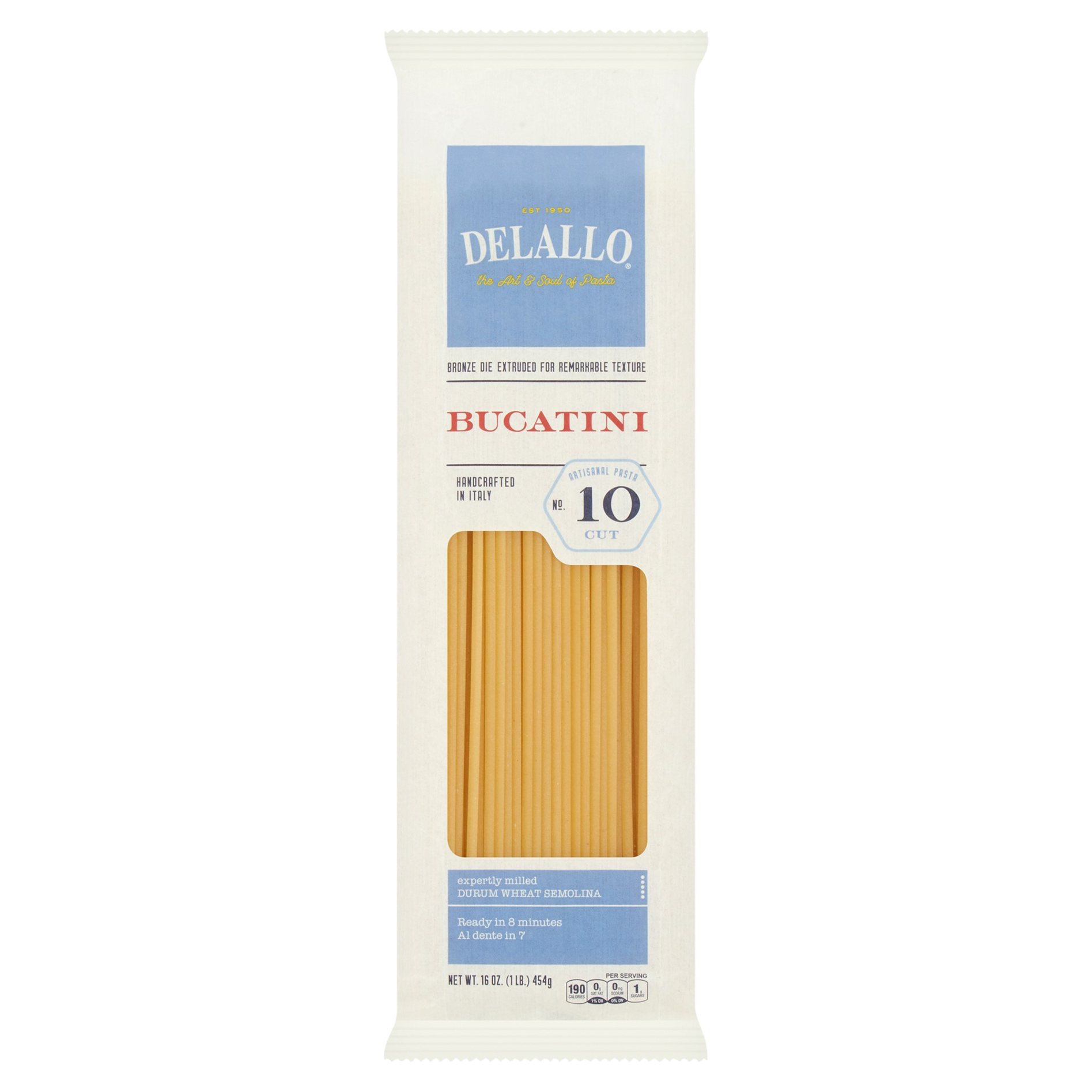 Delallo No. 10 Cut Bucatini