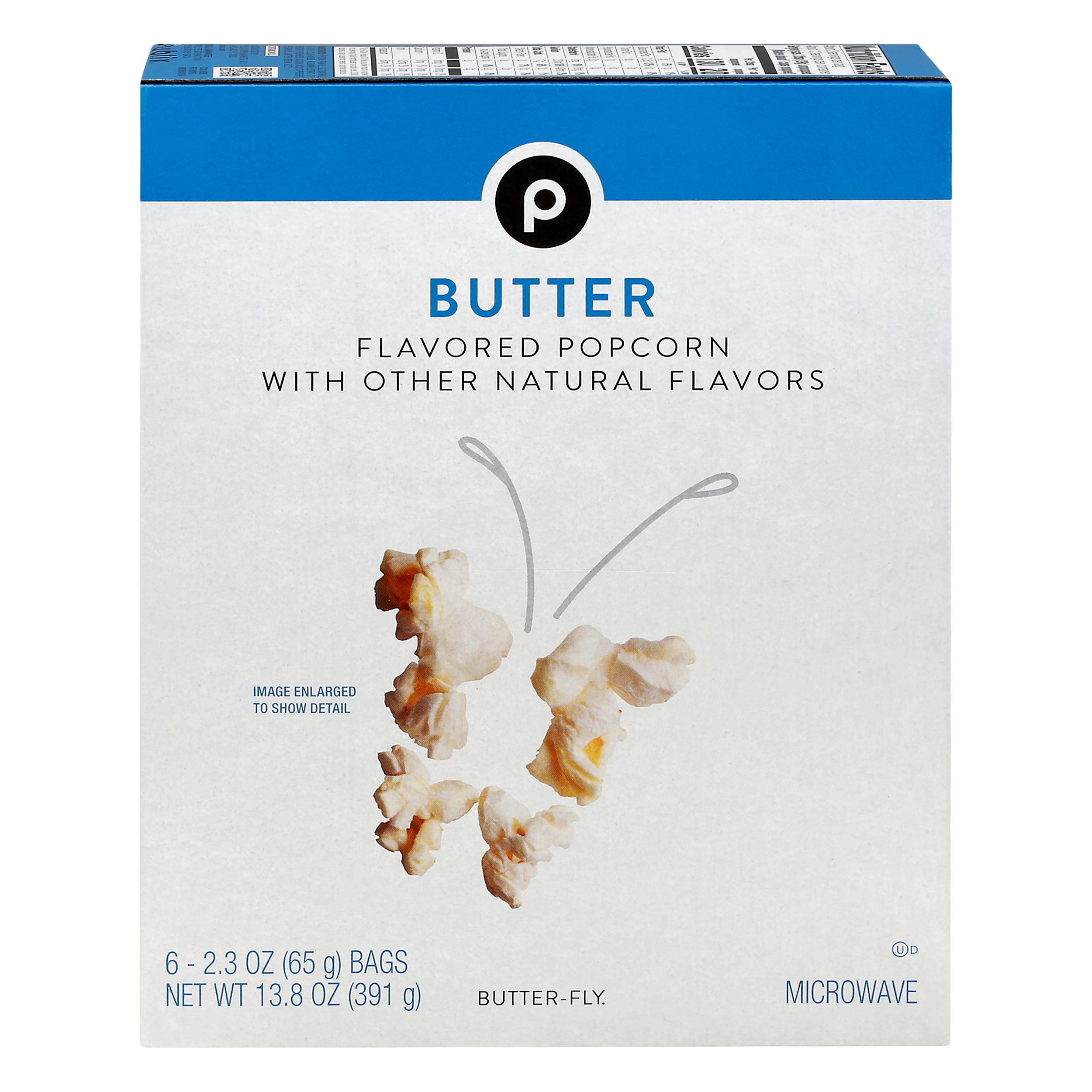 Publix Butter Popcorn 6 ea BOX