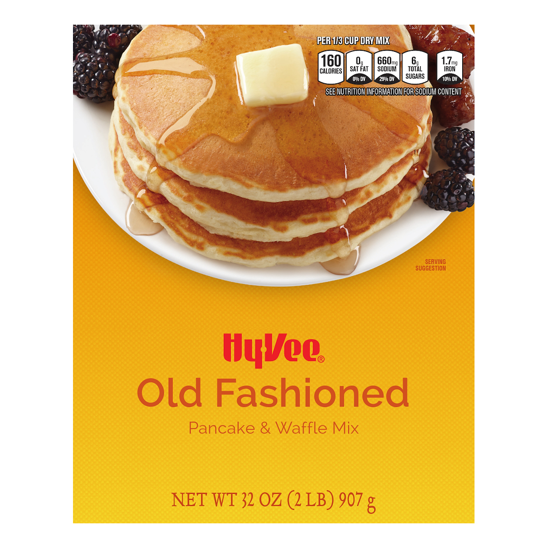 Directions To Hy Vee Hy-Vee Old Fashioned Pancake & Waffle Mix 32 Oz