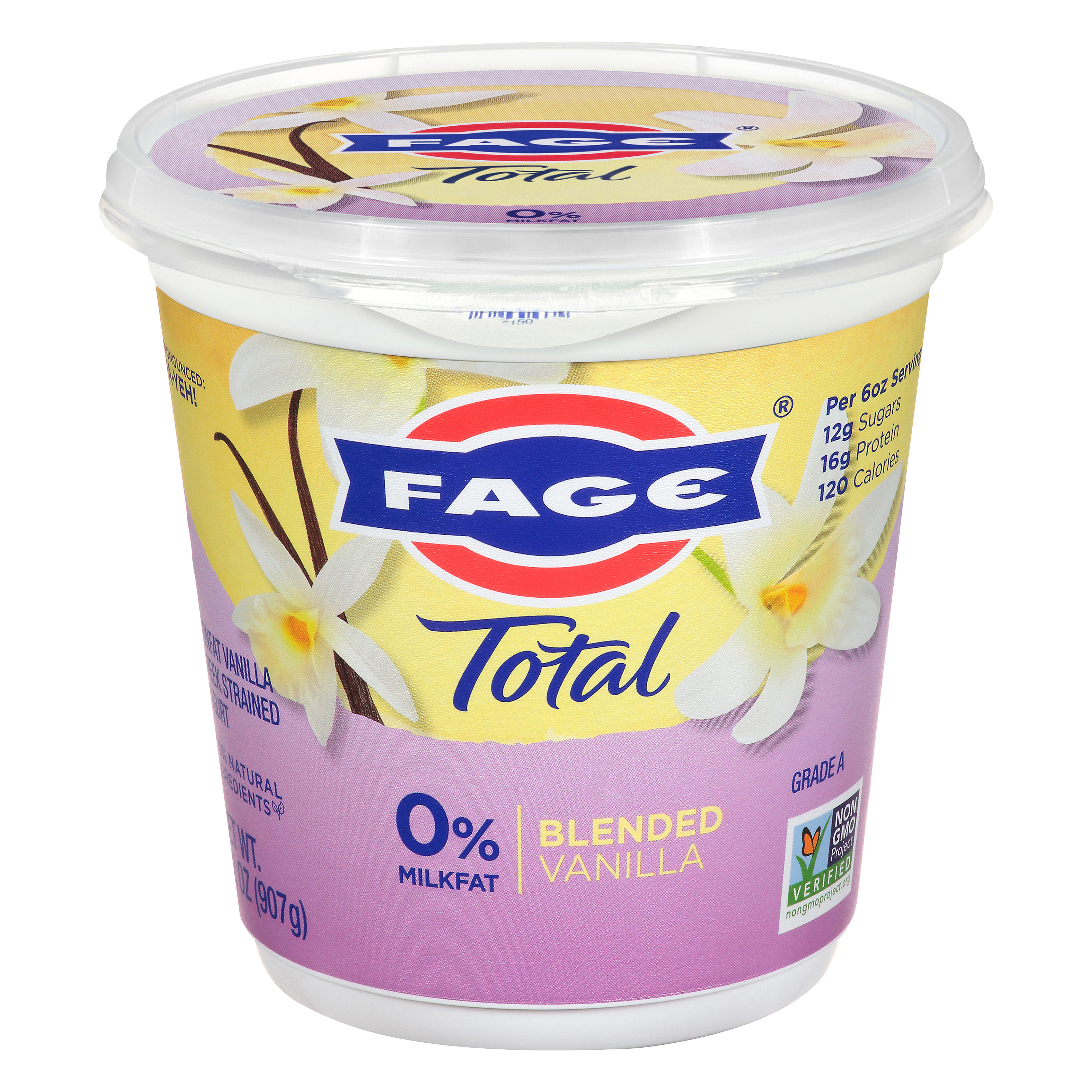 Fage Blended Strained Nonfat Greek Vanilla Yogurt