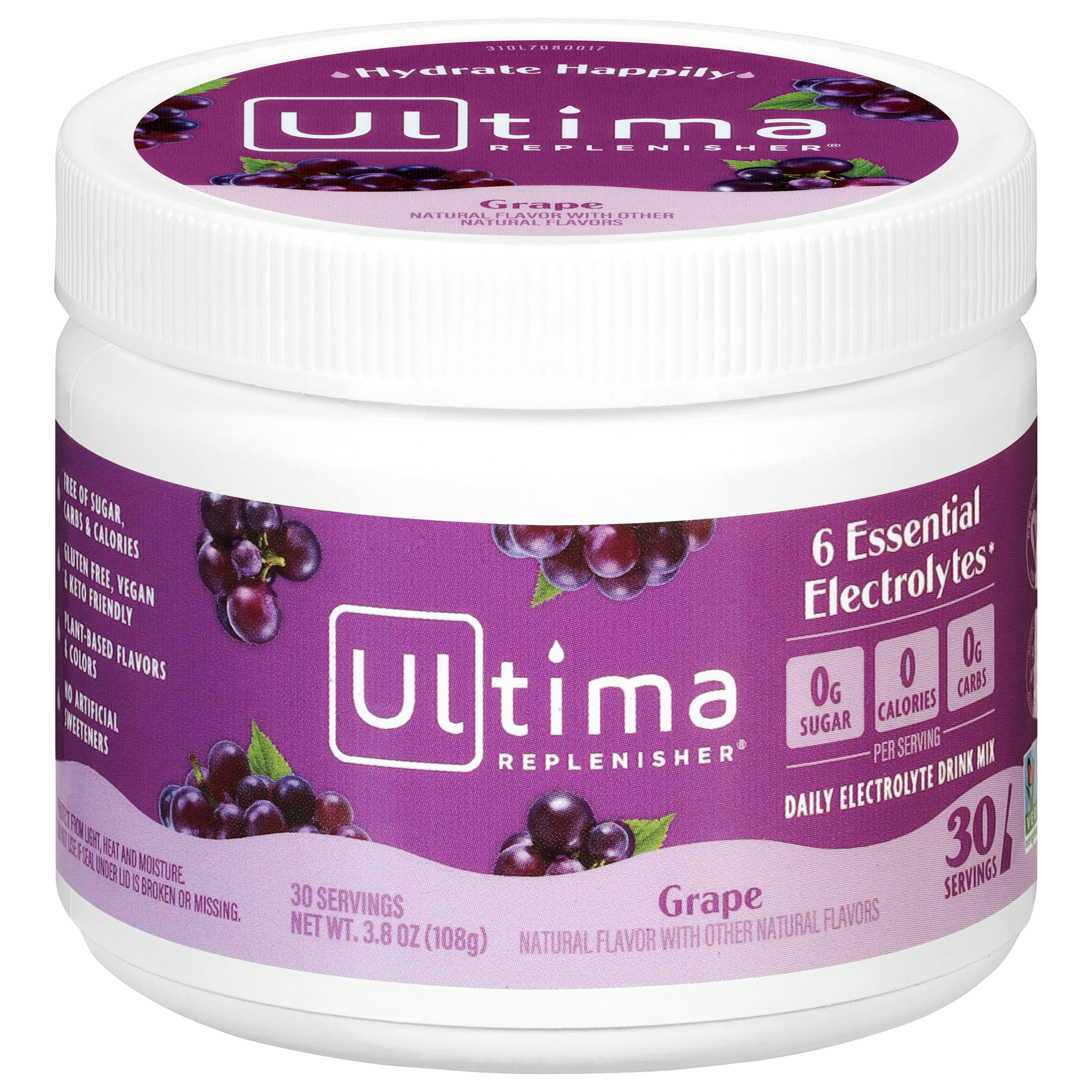 Ultima Replenisher Daily Grape Electrolyte Drink Mix