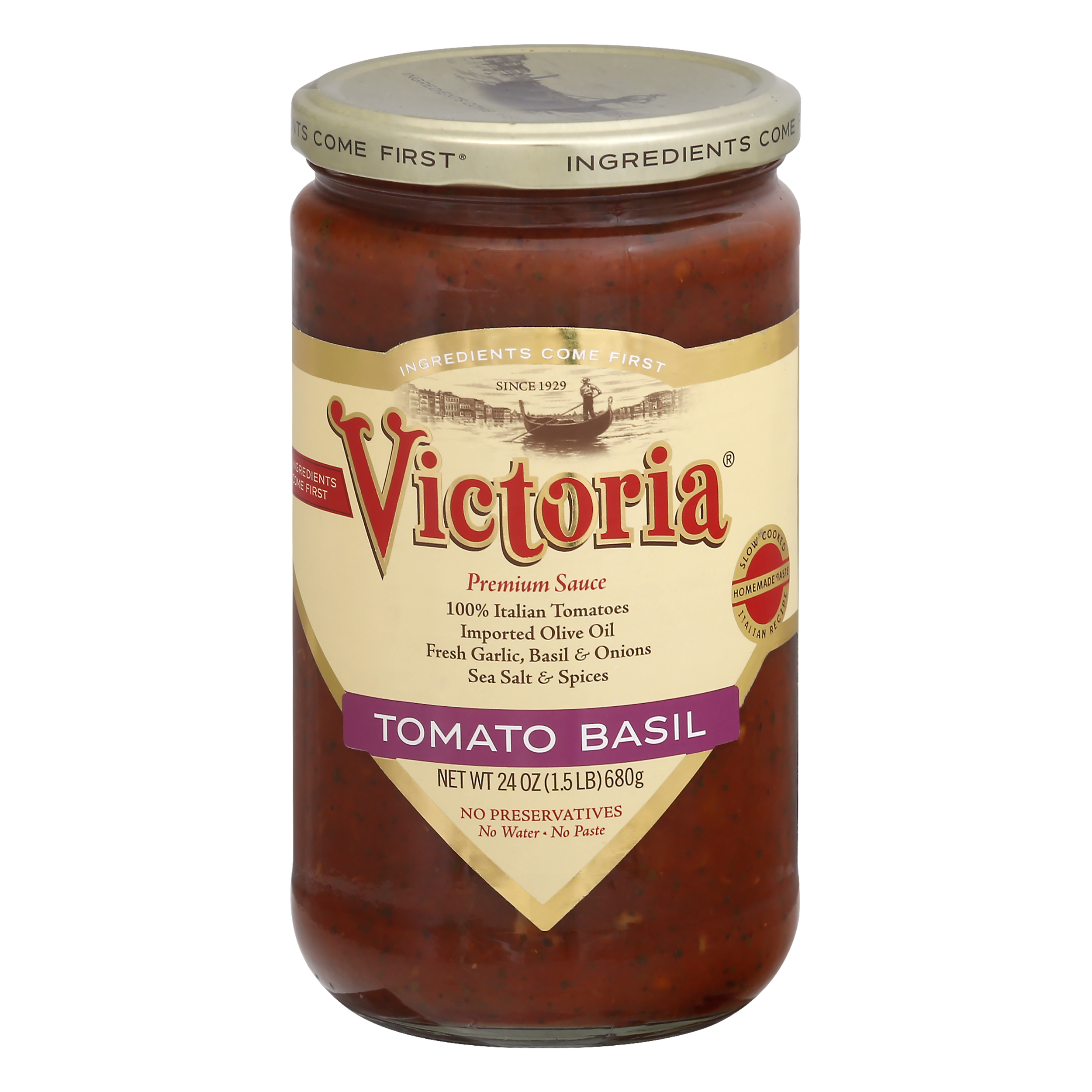 Victoria Premium Tomato Basil Sauce