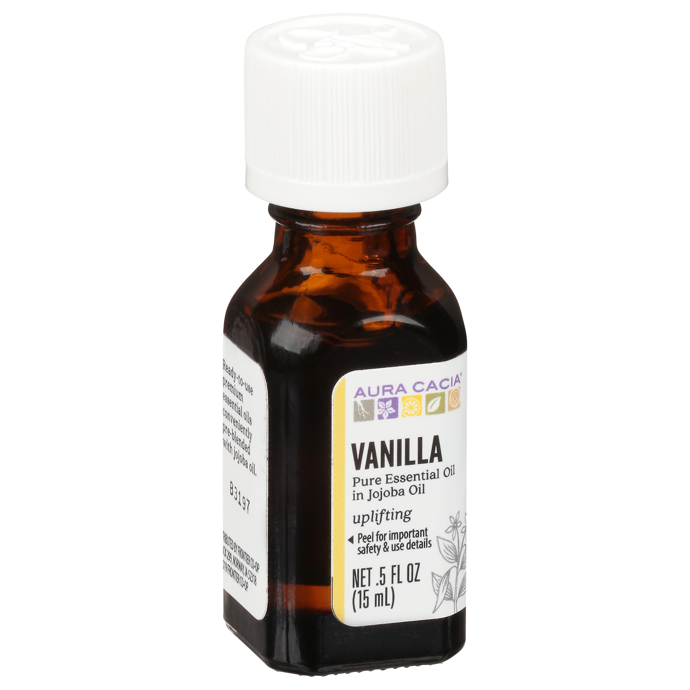 Aura Cacia Uplifting Vanilla Pure Essential Oil