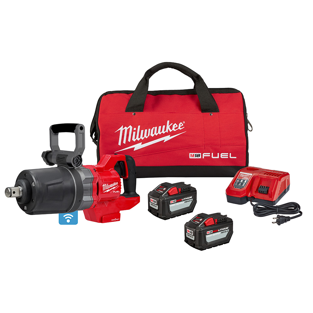 M18 FUEL™ 1 in. D-Handle High Torque Impact Wrench w/ ONE-KEY™ Kit Image