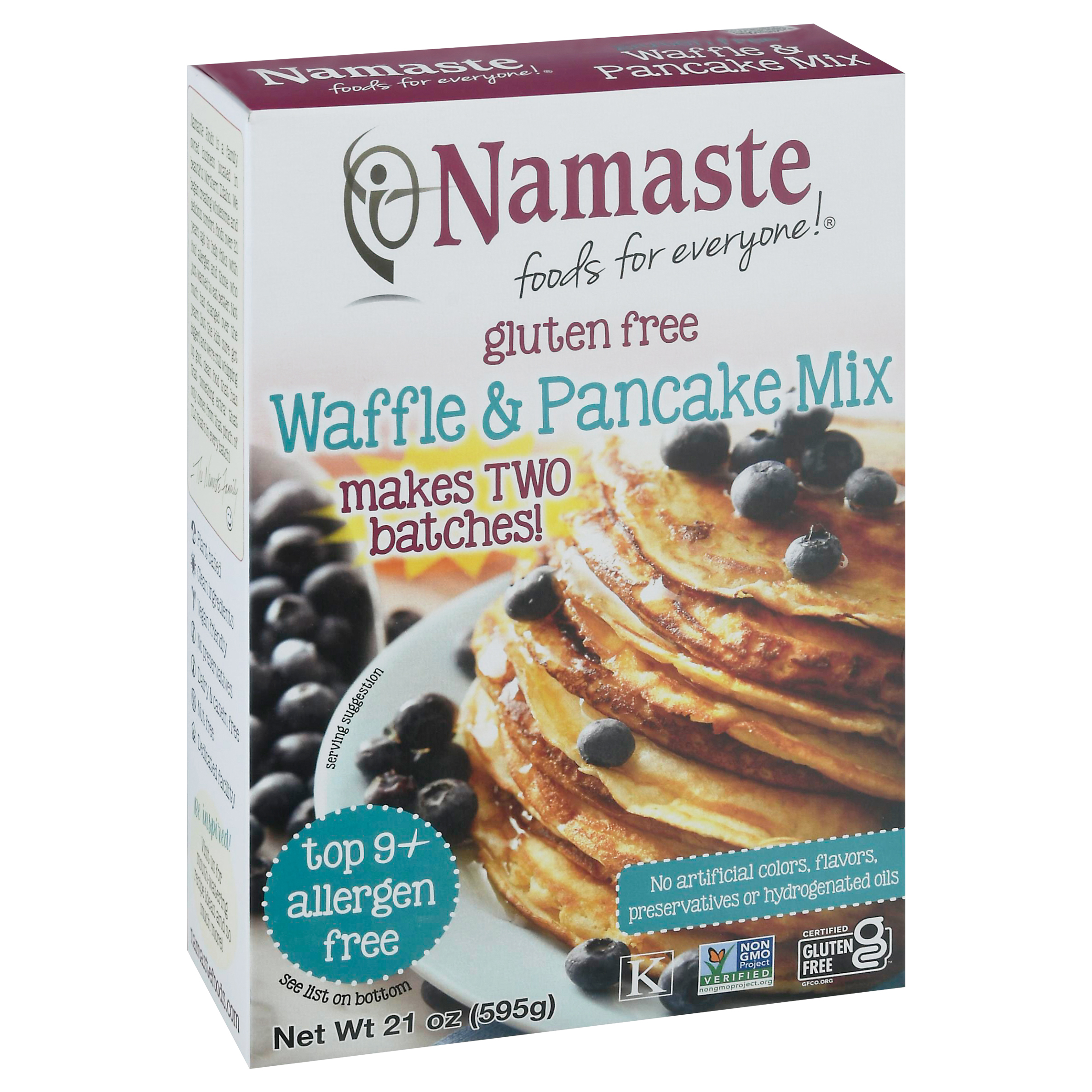 Namaste Gluten Free Waffle & Pancake Mix