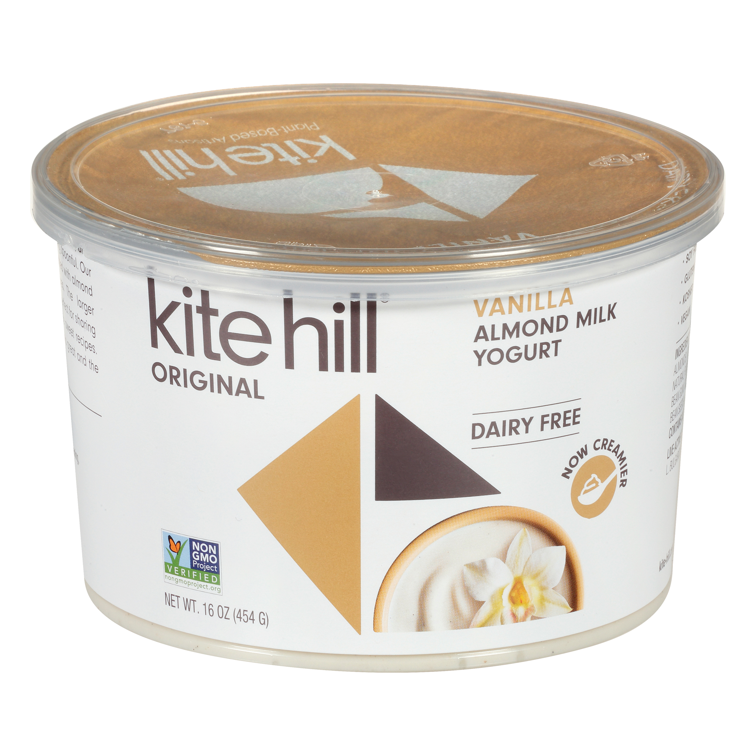 Kite Hill Original Dairy Free Vanilla Almond Milk Yogurt