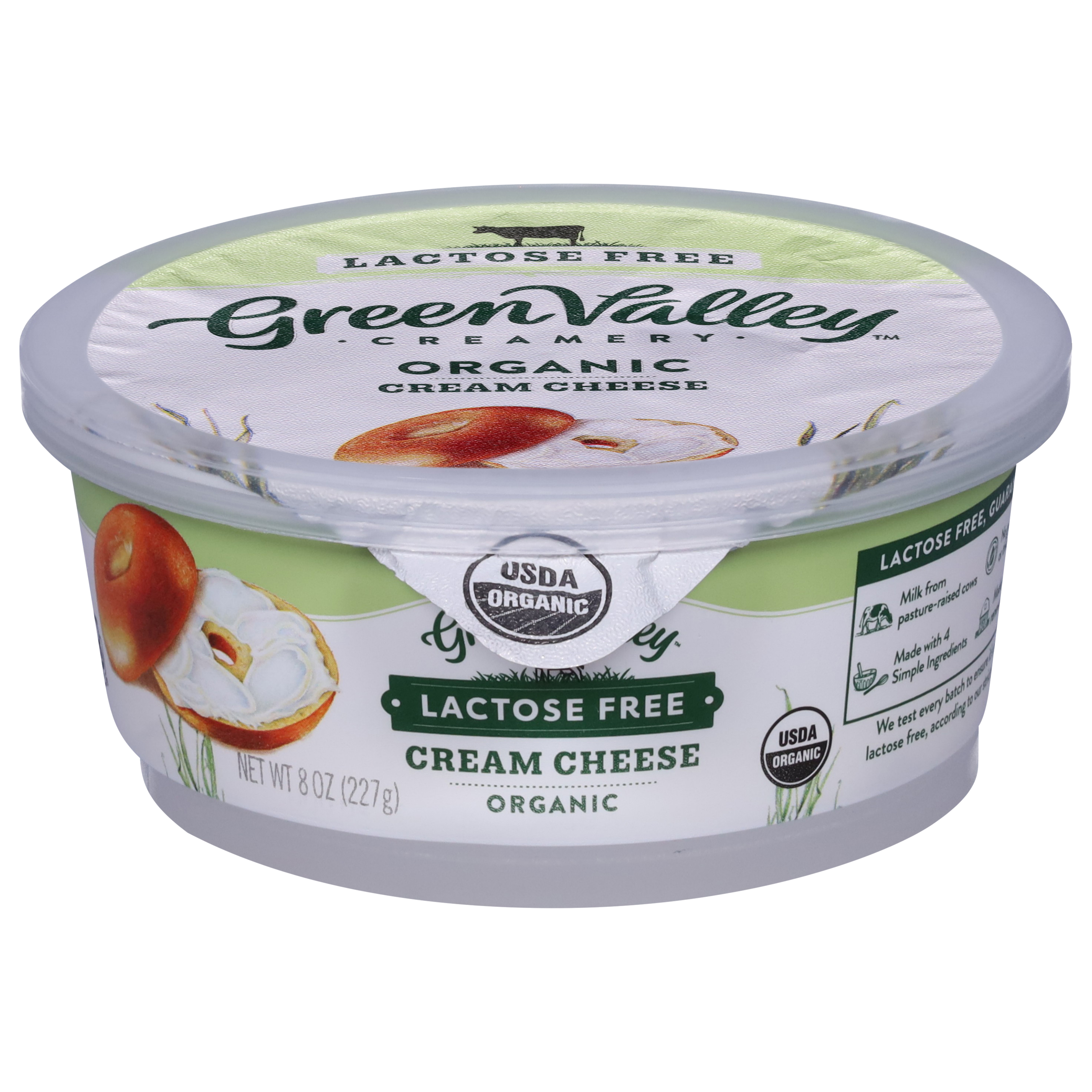 Green Valley Creamery Lactose Free Organic Cream Cheese