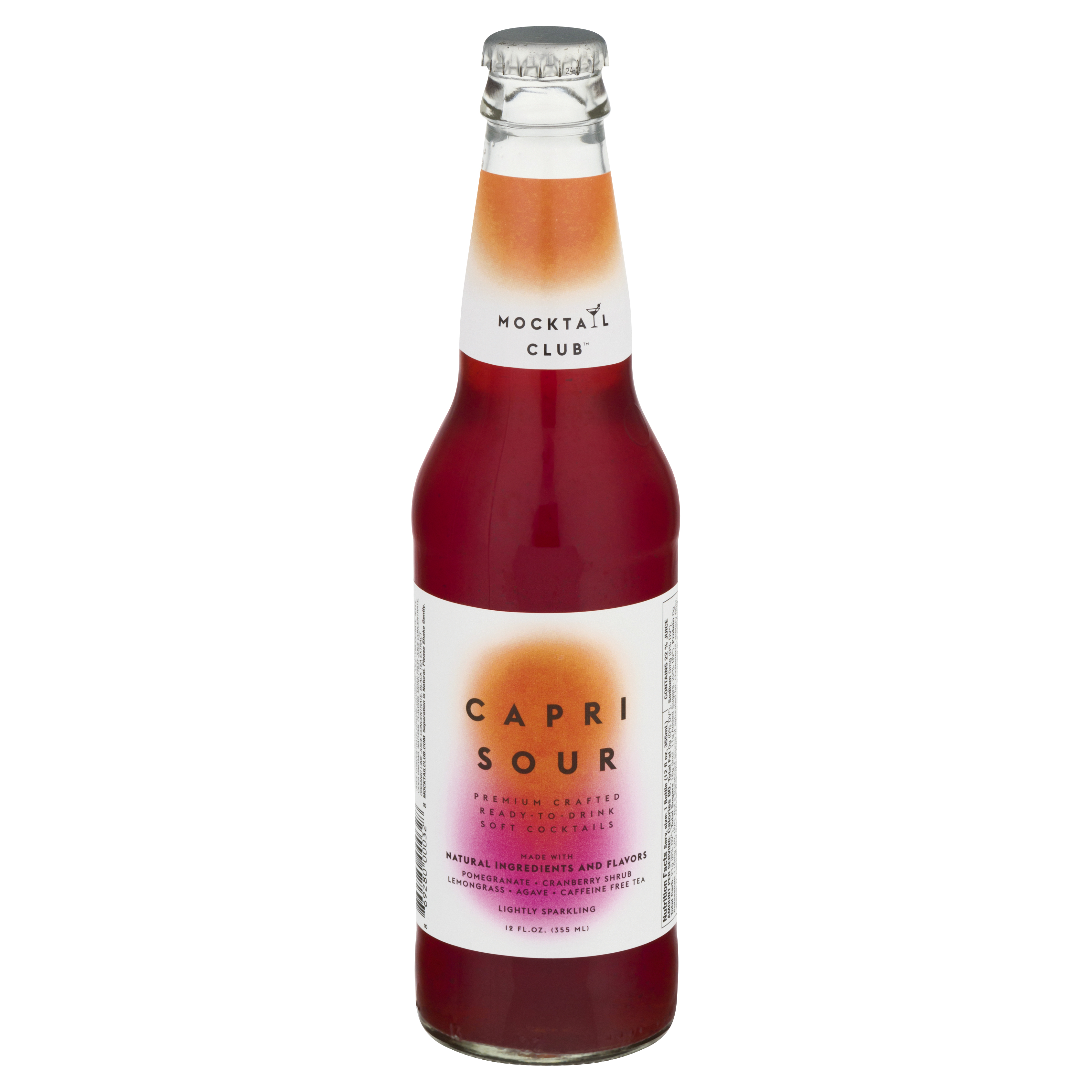Mocktail Club Lightly Sparkling Capri Sour Soft Cocktails