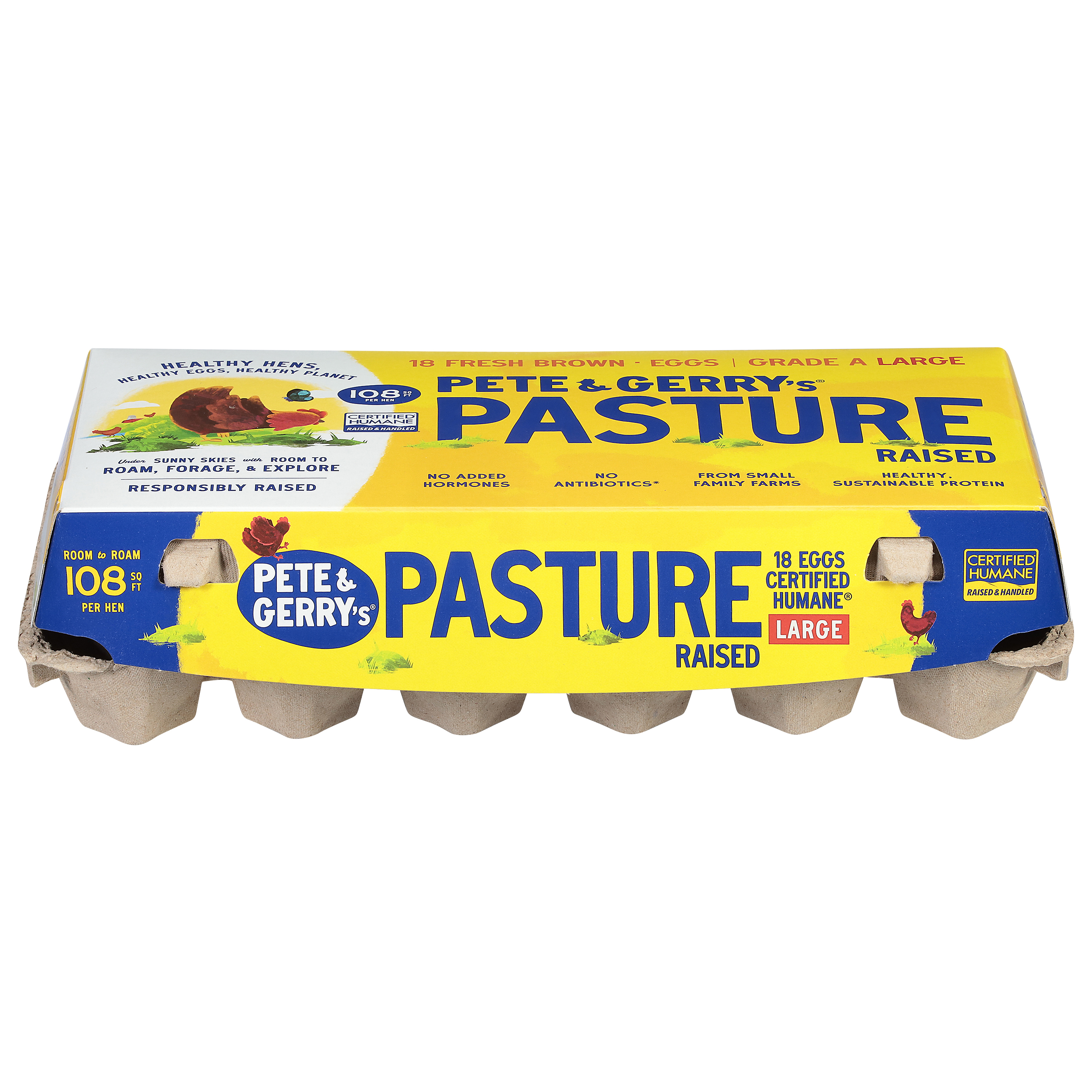Pete and Gerry's Brown Pasture Raised Large Eggs