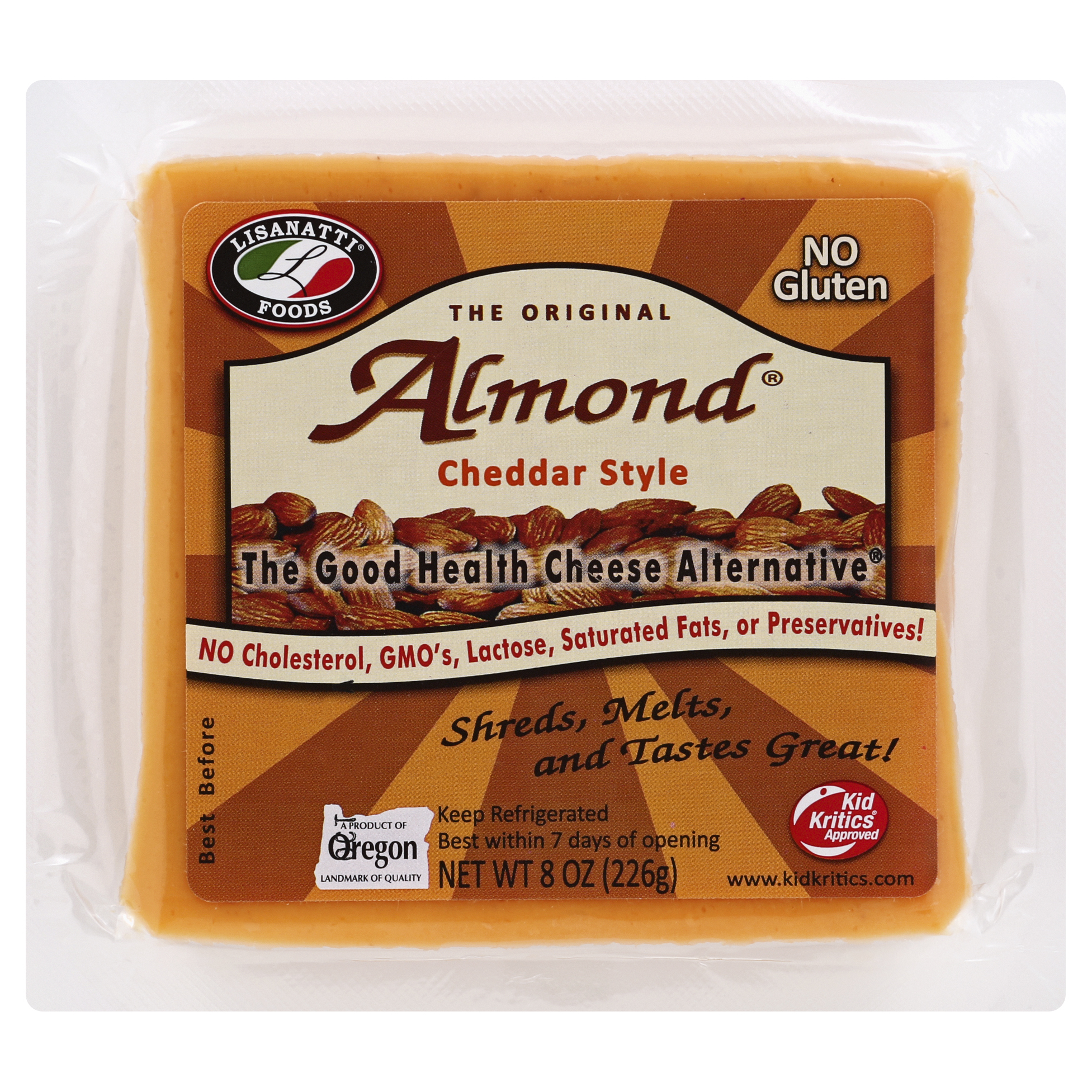 Lisanatti Foods Cheddar Style