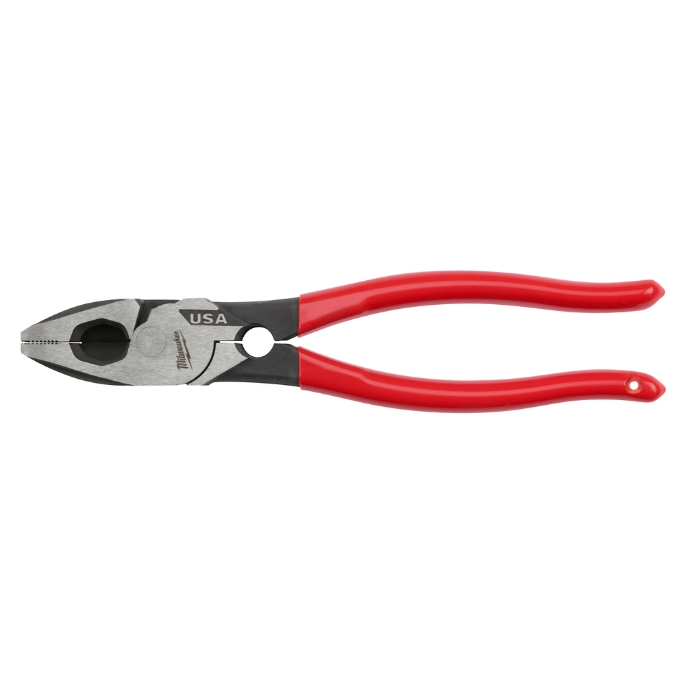 9" Linemans Dipped Pliers W/ Tc USA