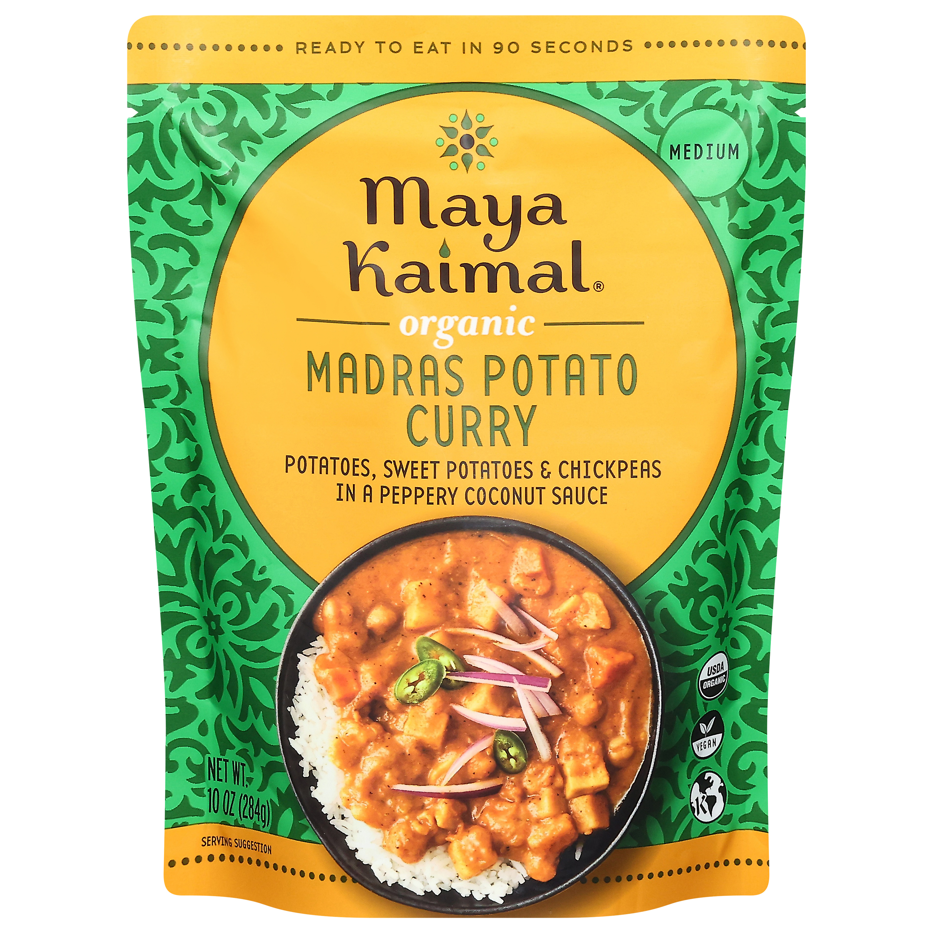 Maya Kaimal Organic Madras Potato Curry