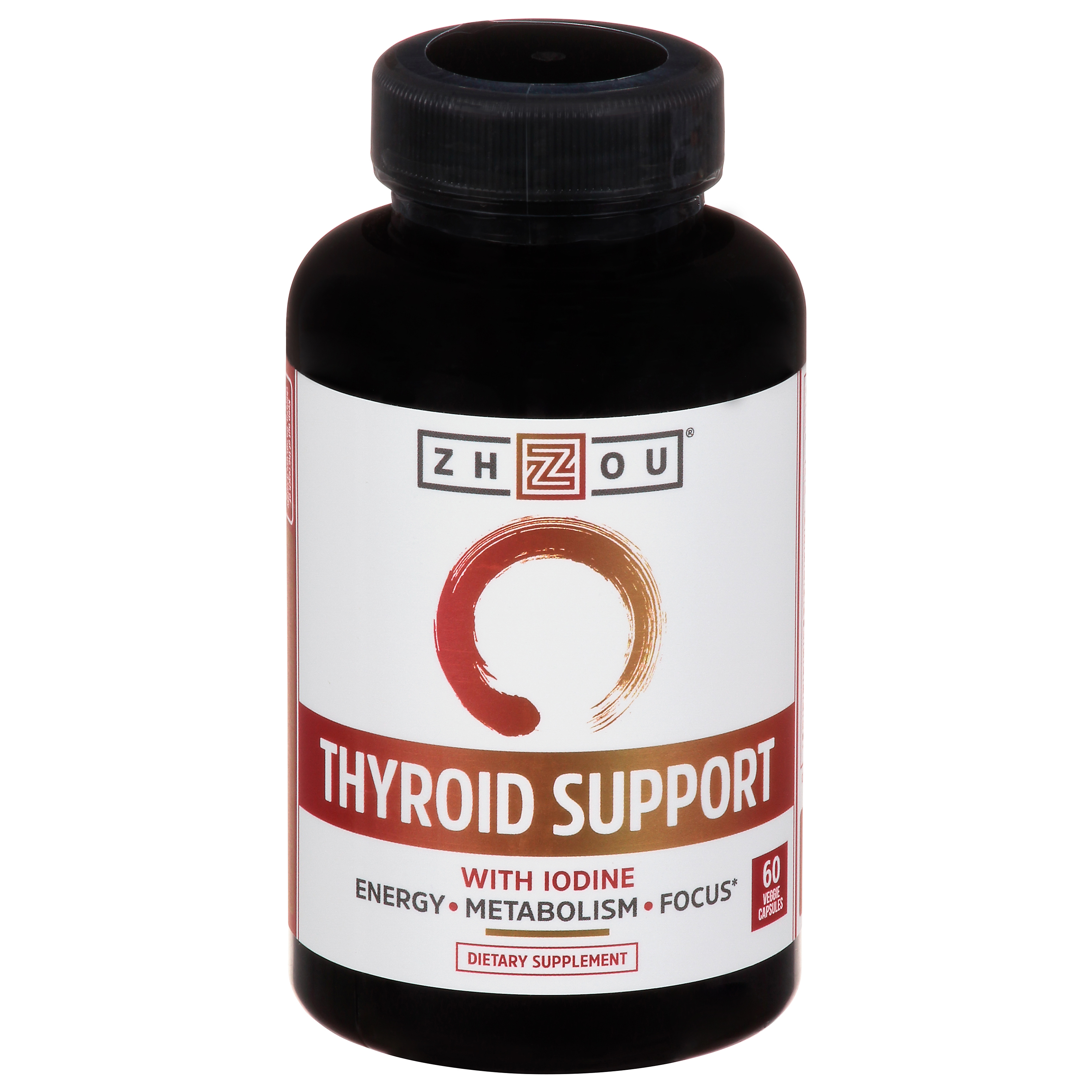 Zhou Thyroid Support with Iodine Capsules