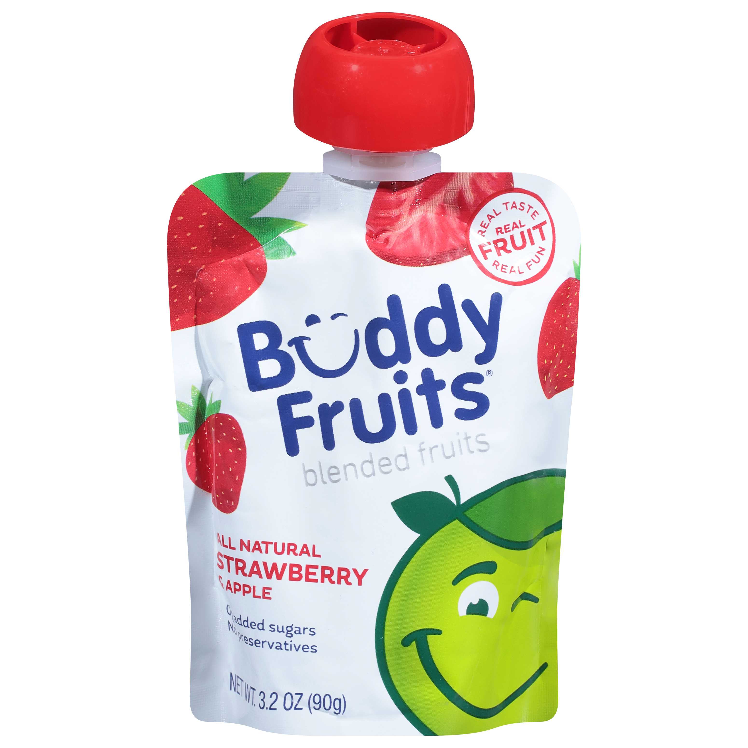 Buddy Fruits Strawberry & Apple Blended Fruits