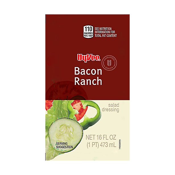 HyVee Bacon Ranch Salad Dressing 16 fl oz