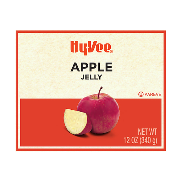 HyVee Apple Jelly 12 oz