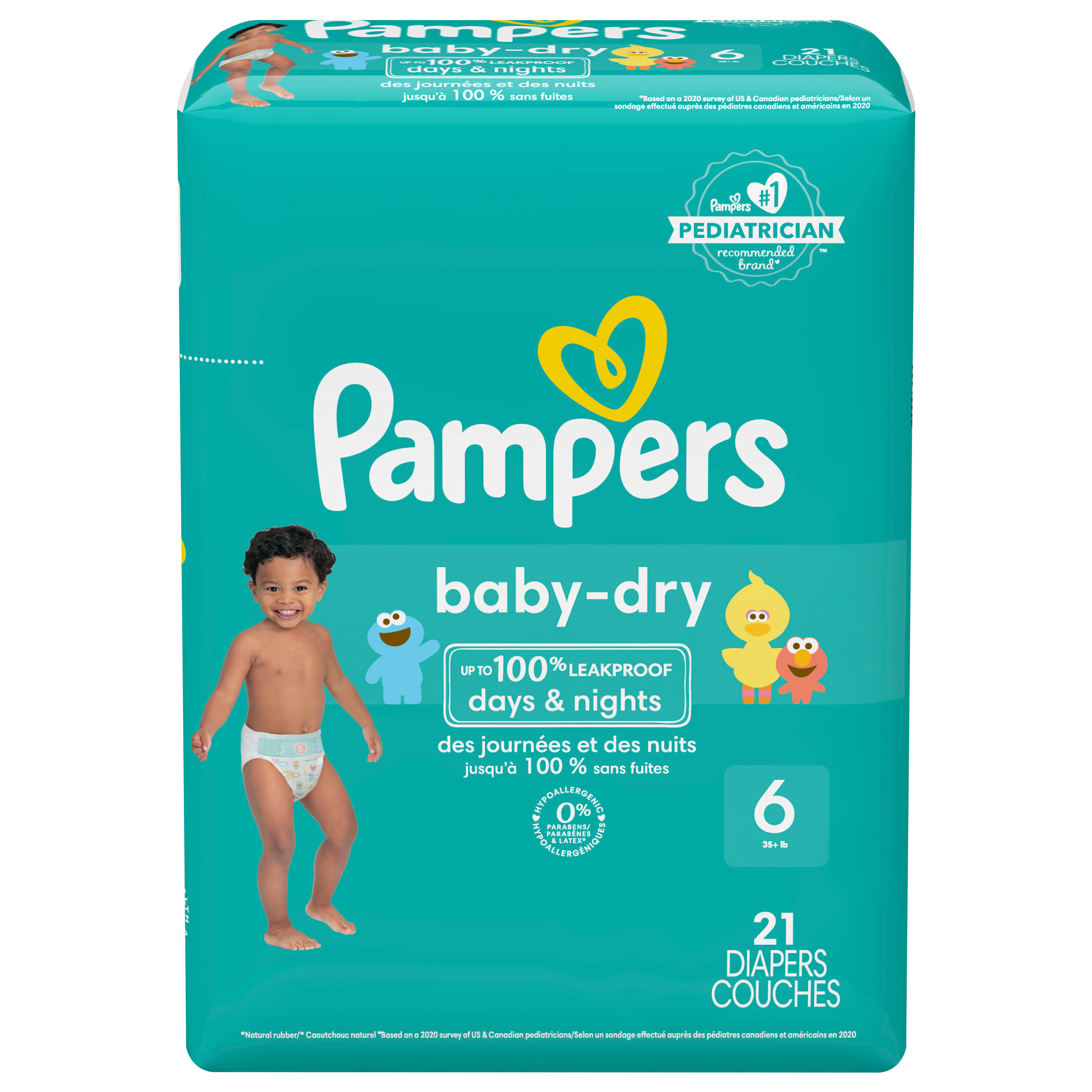 Pampers Baby Dry Diapers Size 6 21 Count