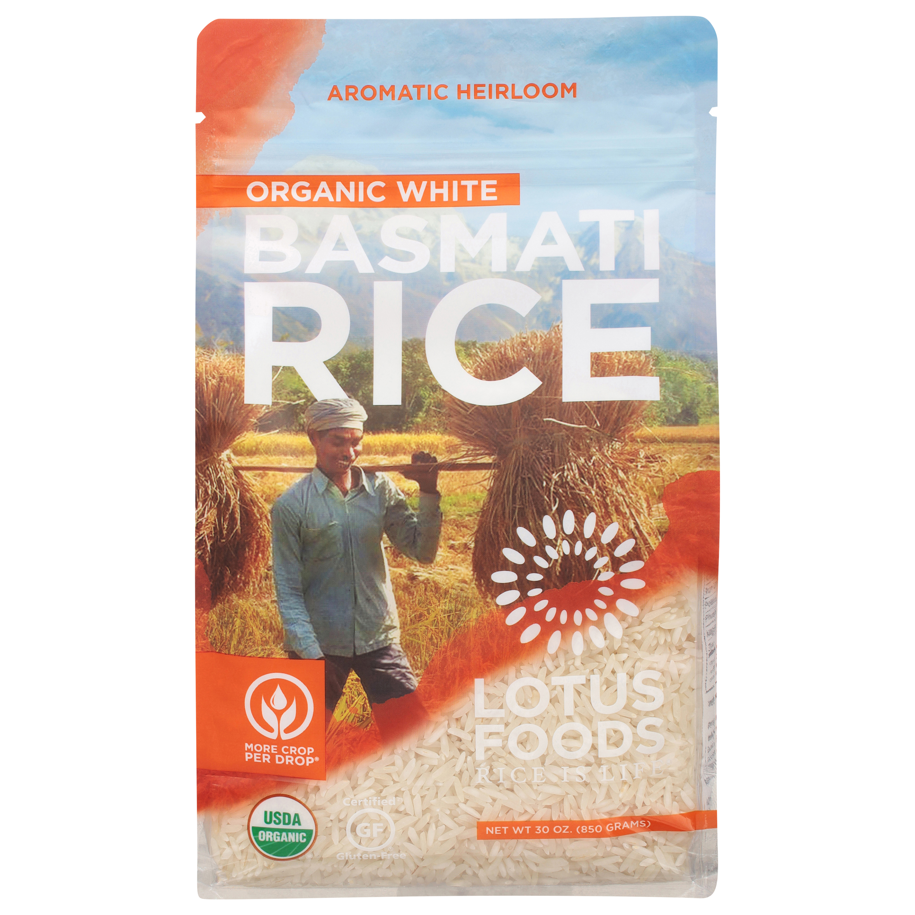 Lotus Foods Organic White Basmati Rice