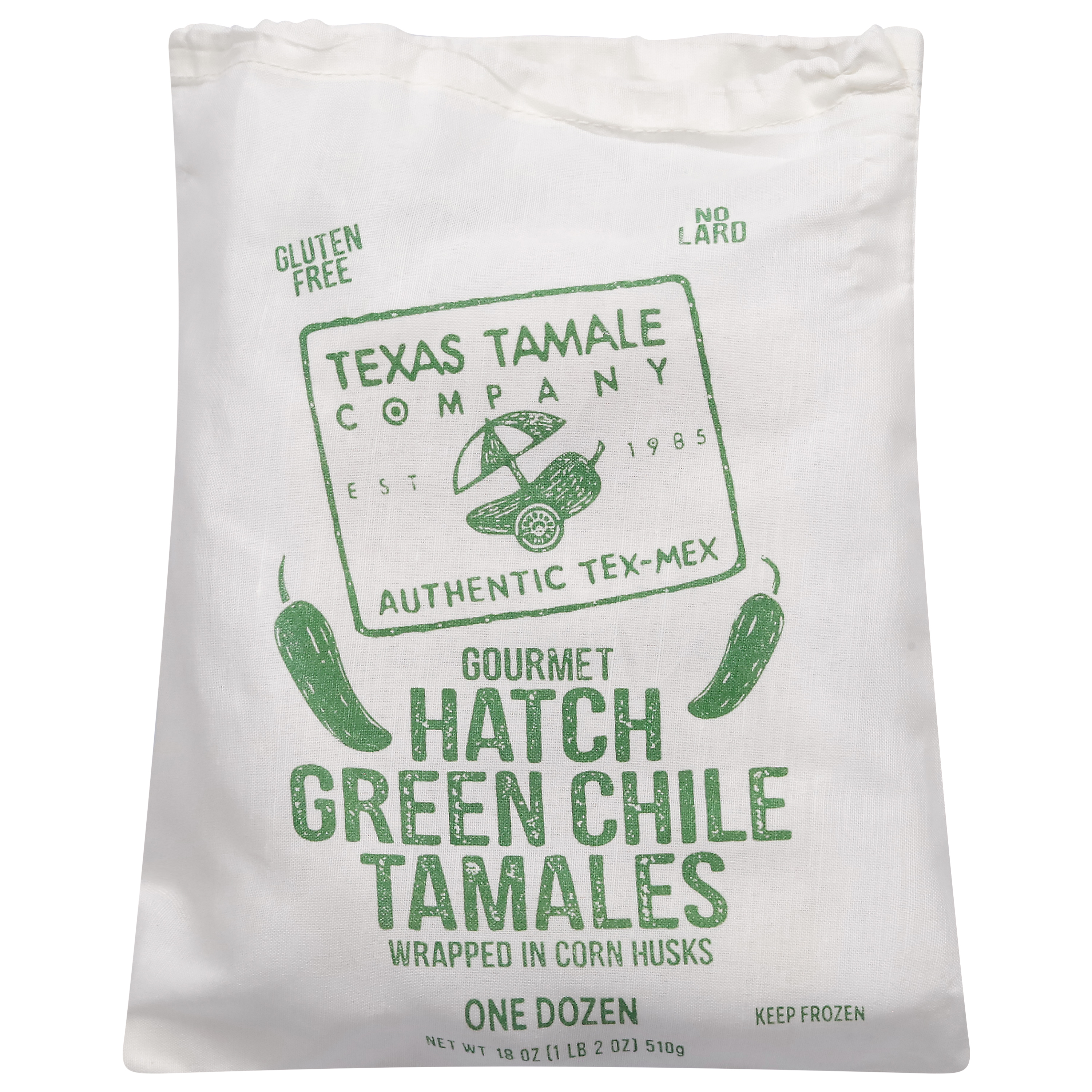 Texas Tamale Gourmet Hatch Green Chile Tamales