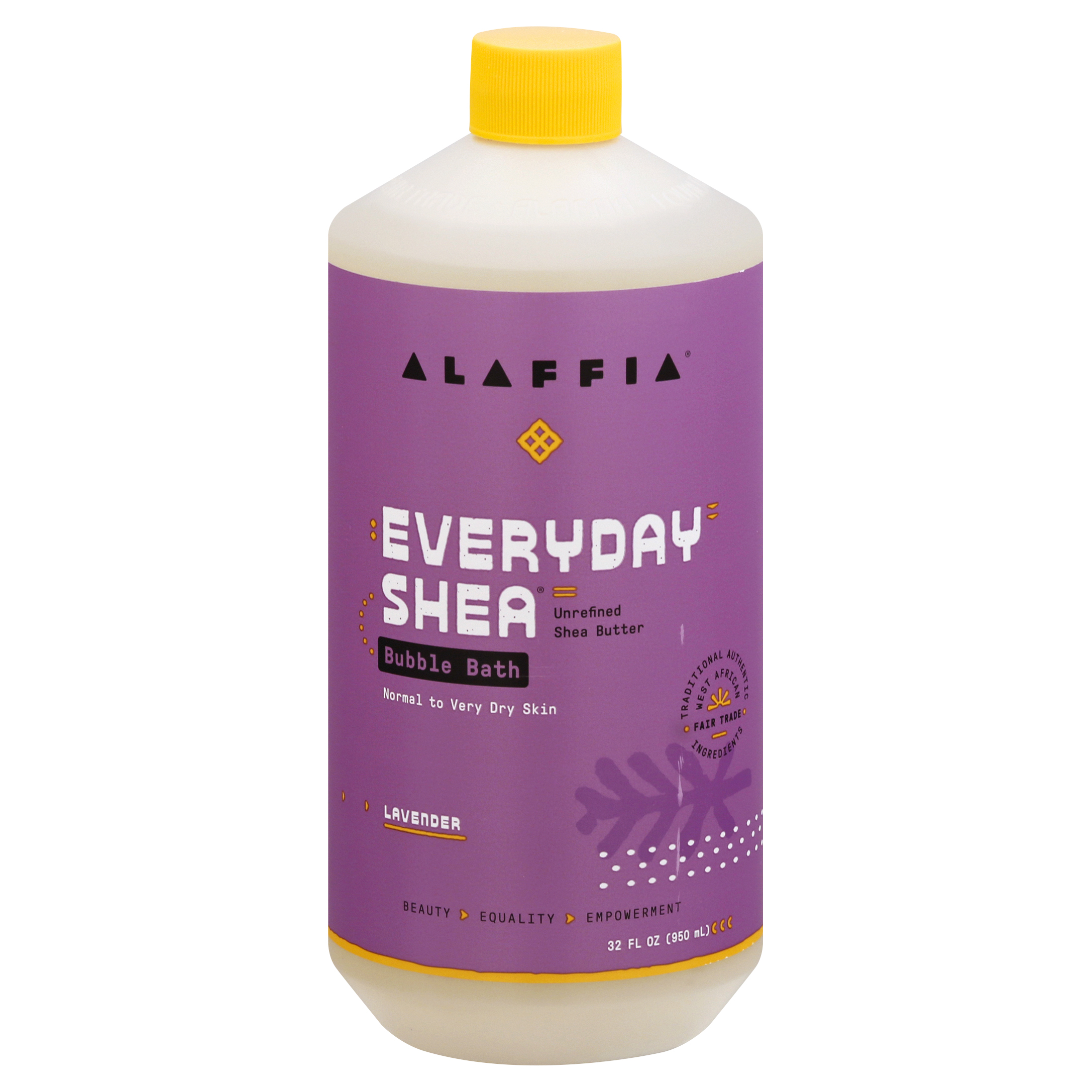 Alaffia Everyday Shea Lavender Bubble Bath