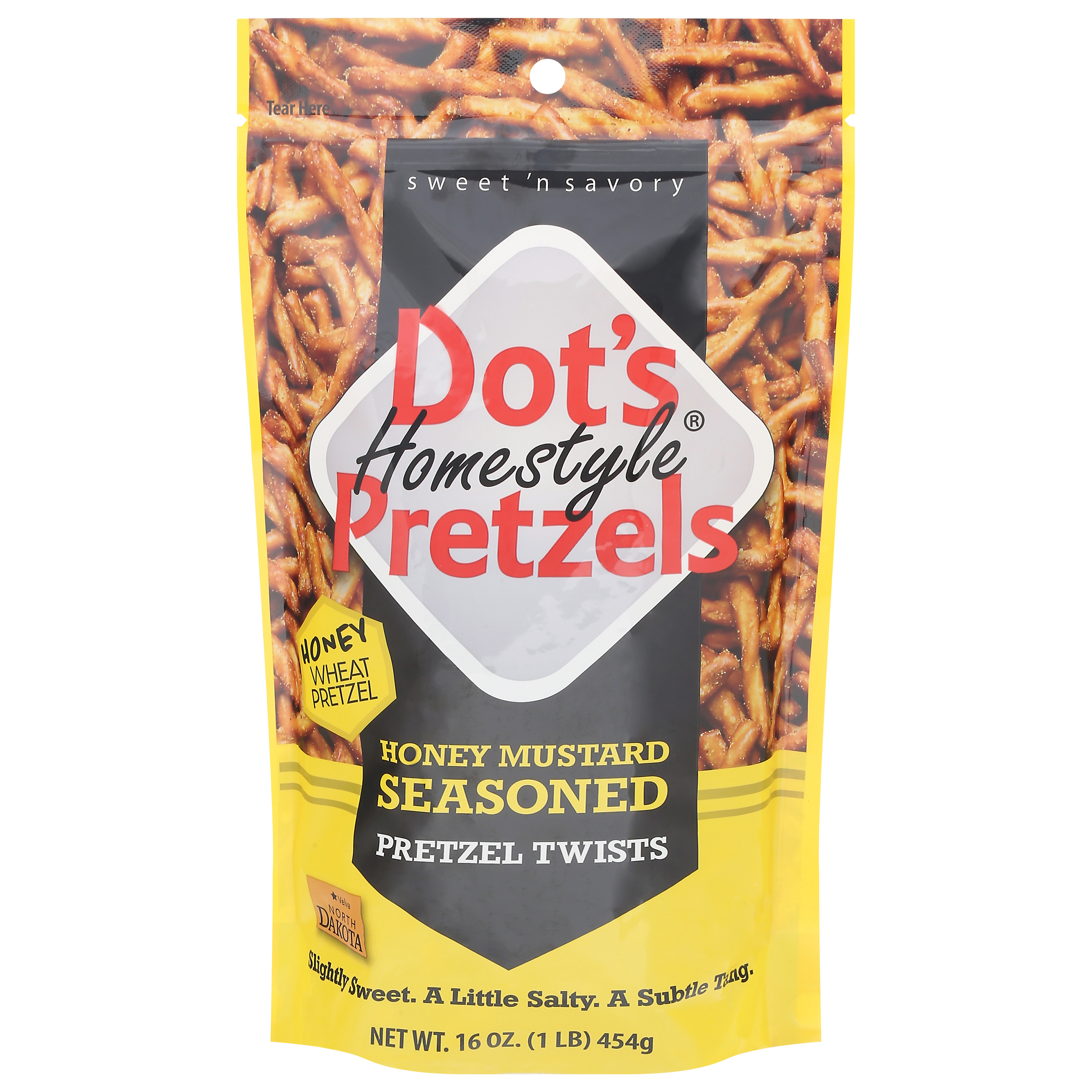 Dot's Homestyle Pretzels Honey Mustard Seasoned Pretzel Twists