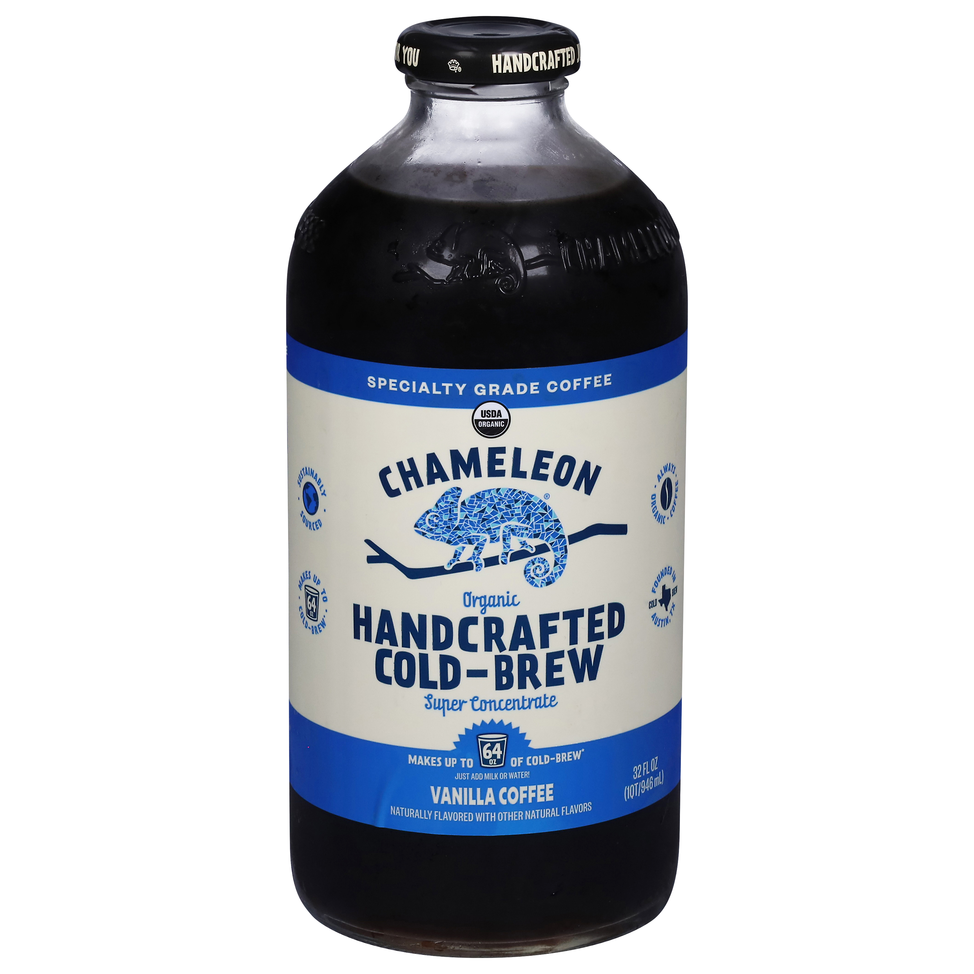Chameleon Organic Handcrafted Cold-Brew Vanilla Coffee