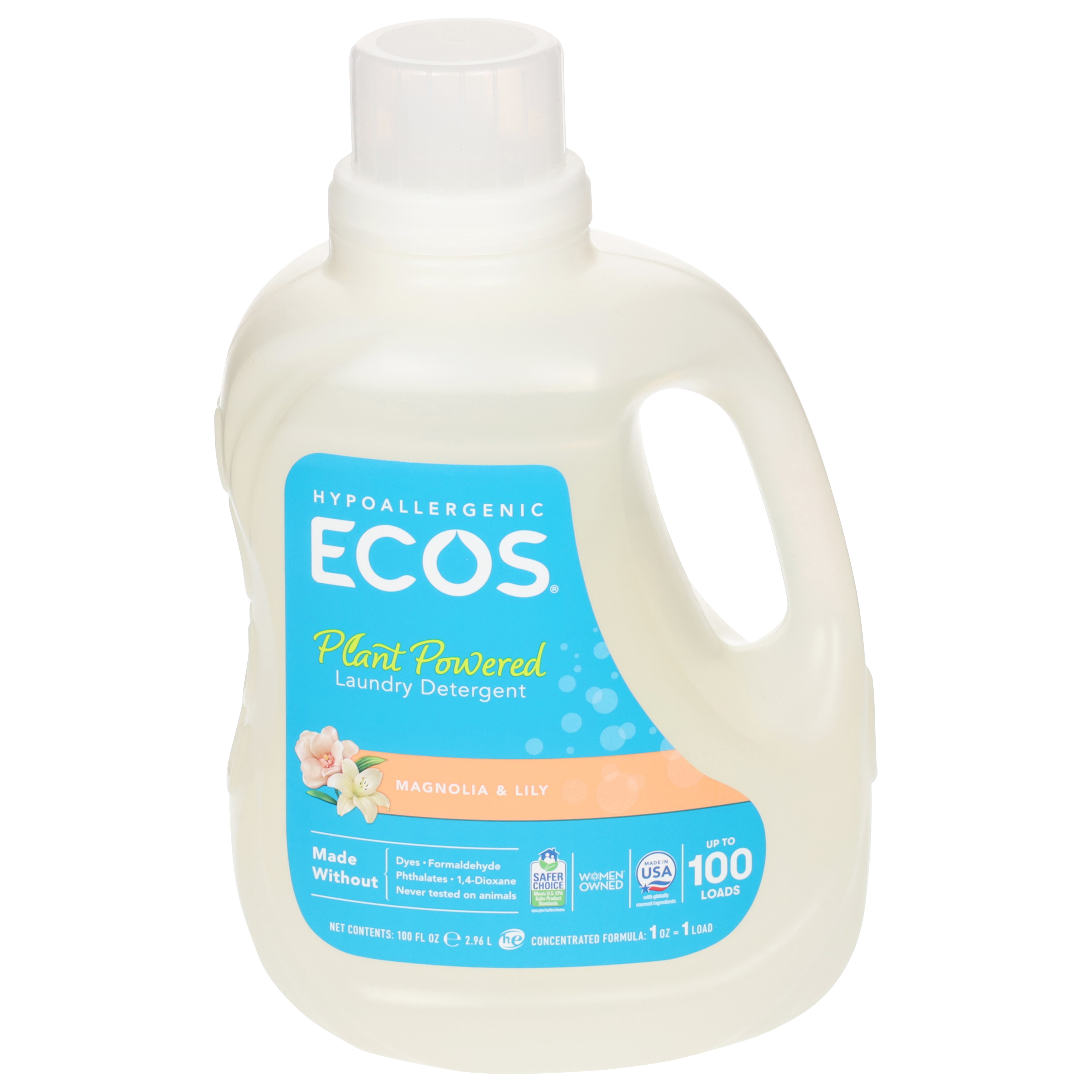 Ecos Plant Powered Magnolia & Lily Laundry Detergent
