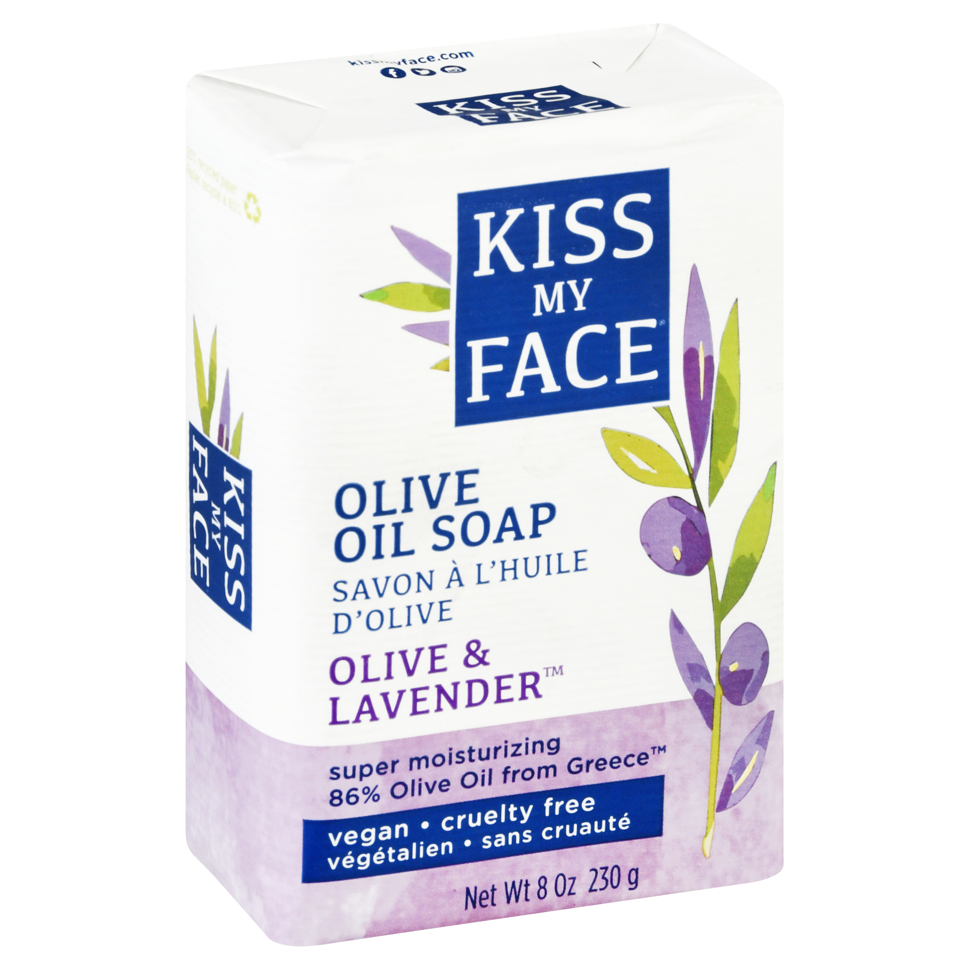 Kiss My Face Olive & Lavender Olive Oil Soap