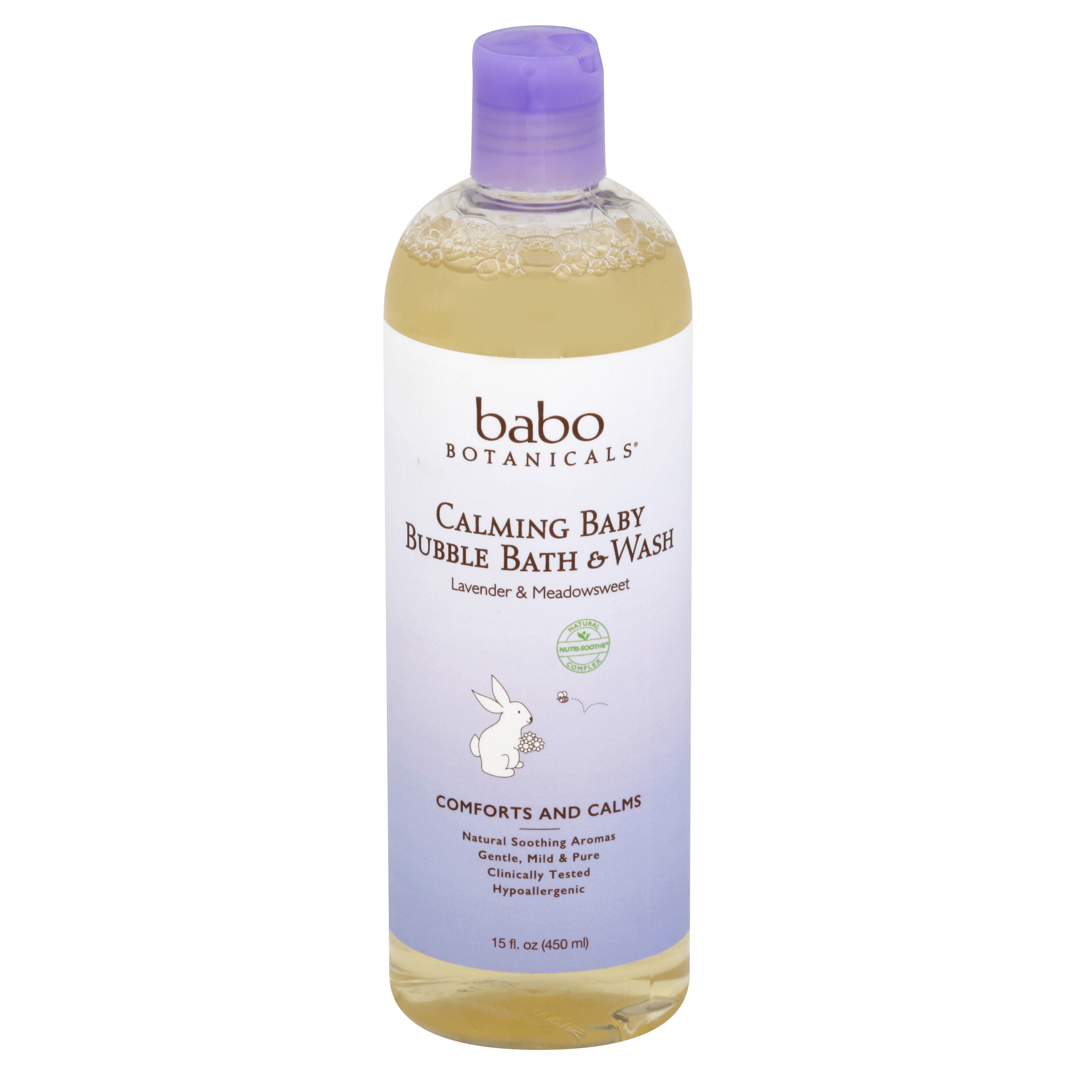 babo Botanicals Baby Bubble Bath & Wash