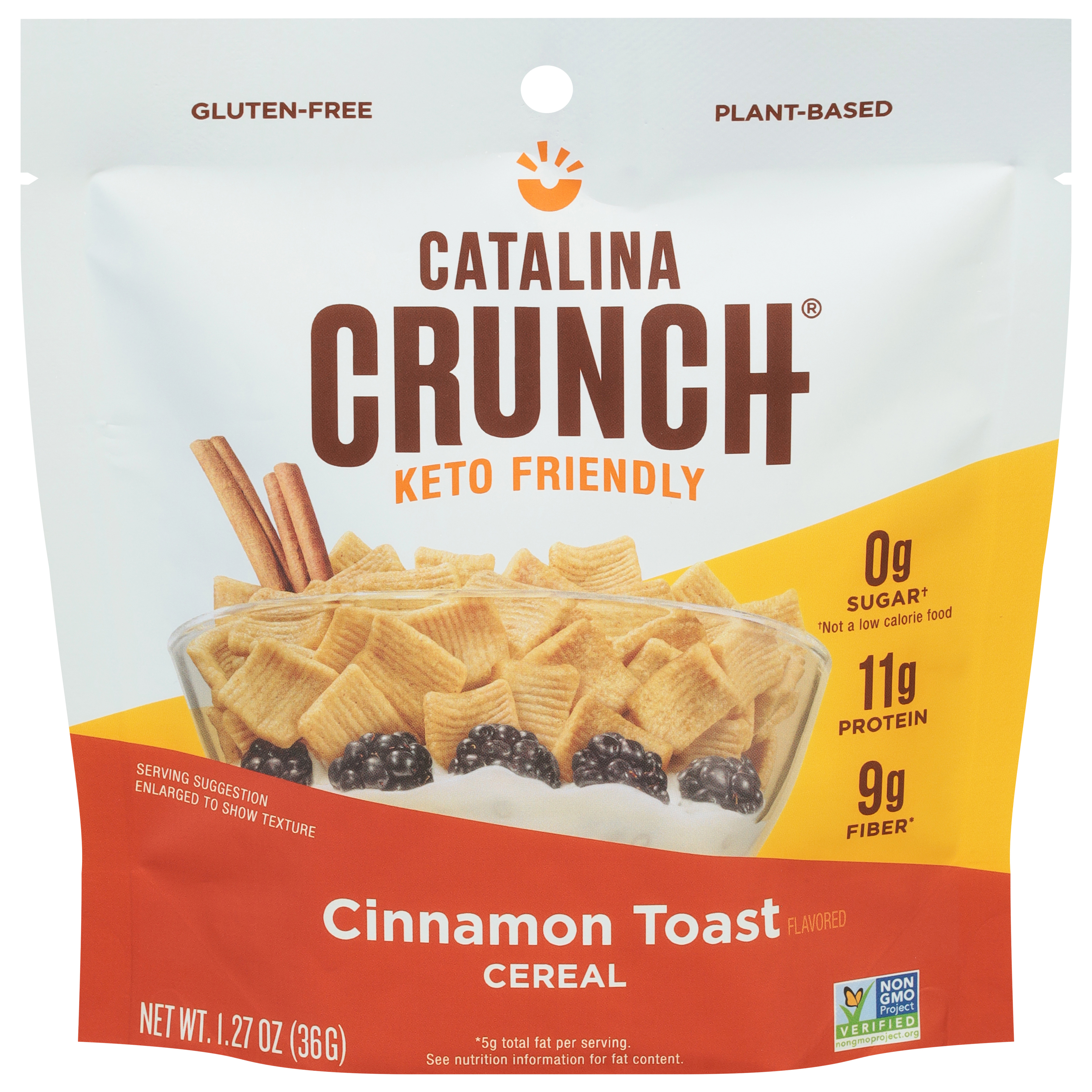 Catalina Crunch Keto Friendly Cinnamon Toast Cereal