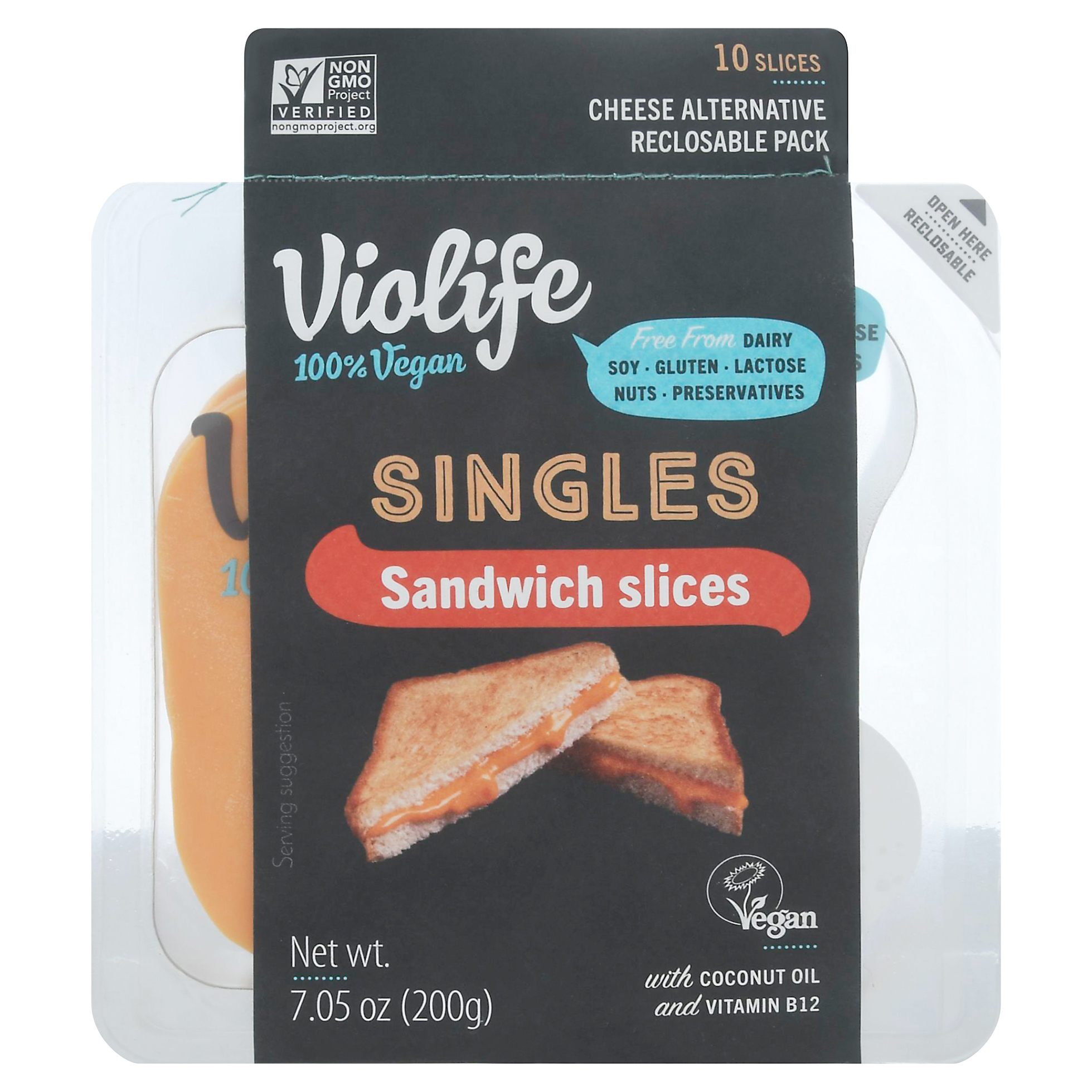 Violife Singles Sandwich Slices Cheese Alternative
