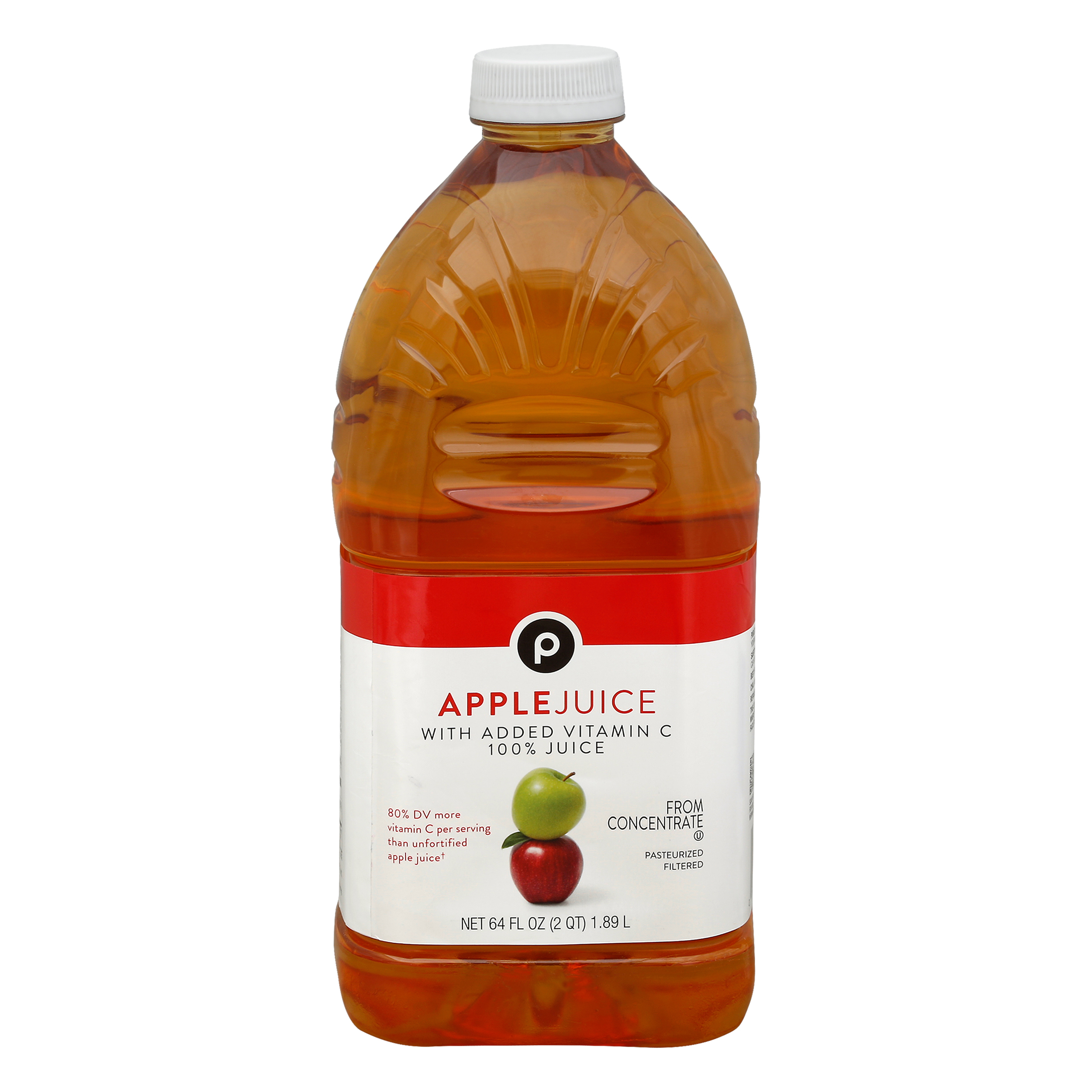 Publix Apple 100 Juice 64 oz BOTTLE