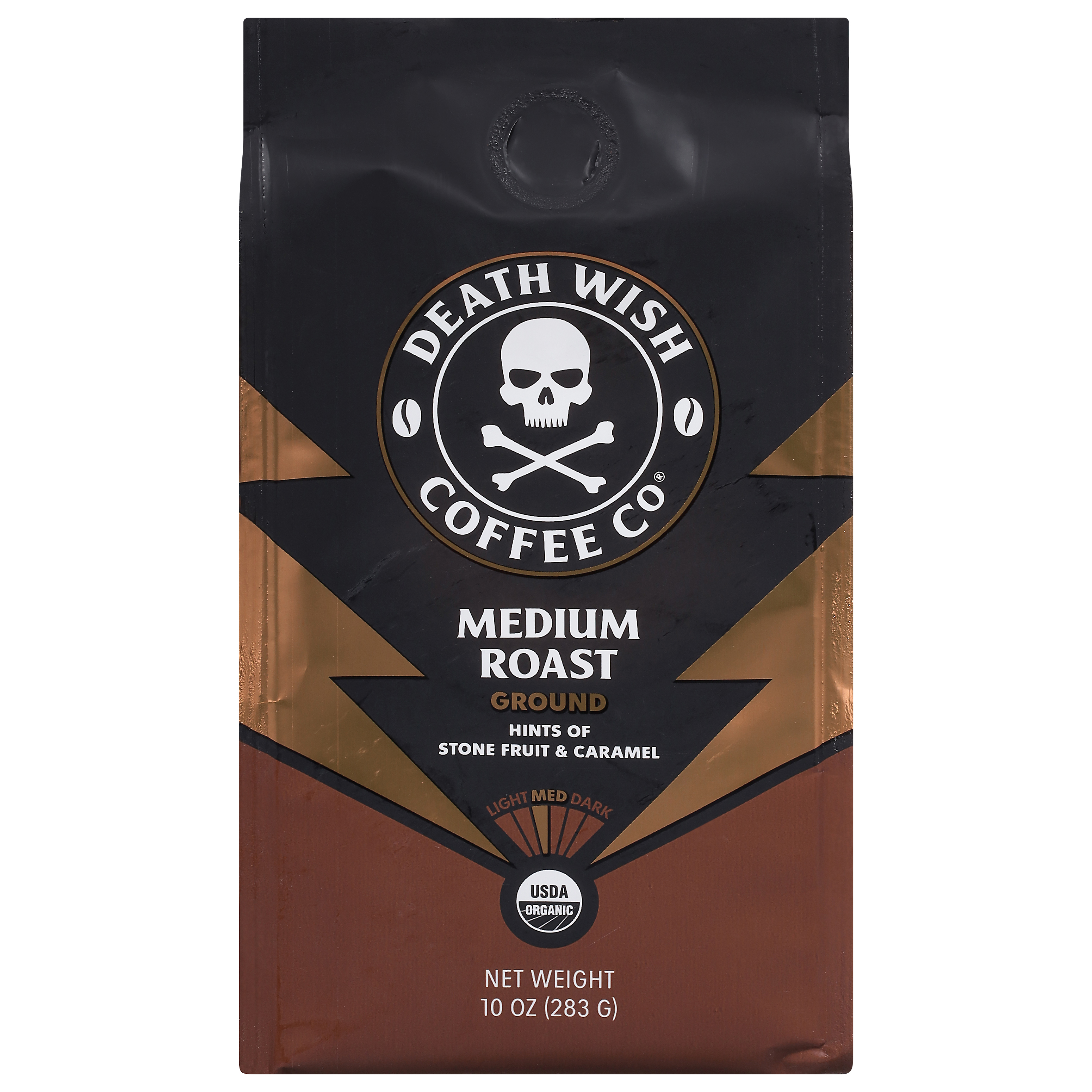 Death Wish Coffee Co Medium Roast Ground Coffee