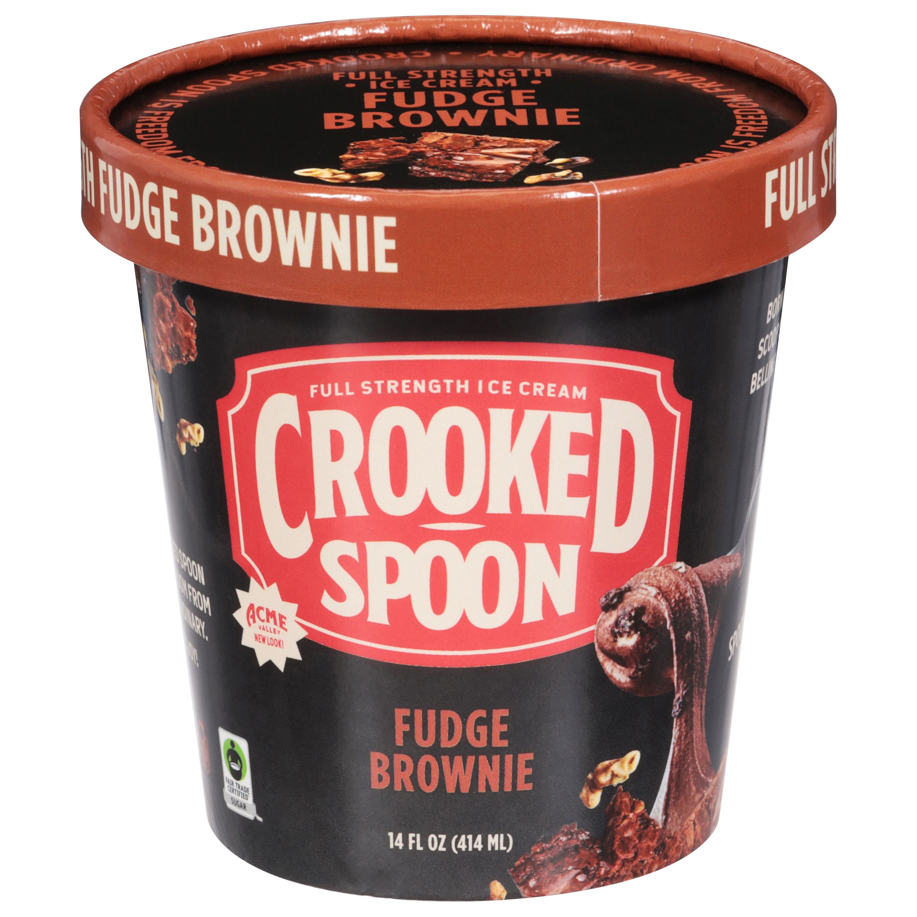 Crooked Spoon Fudge Brownie Ice Cream